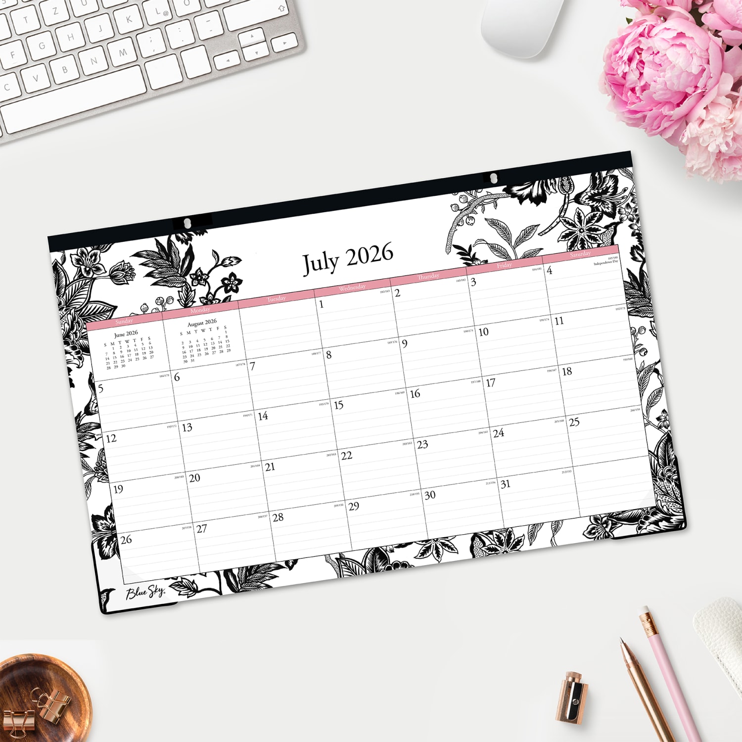Desk Pad Planning Calendar BS Analeis - 17x11 AY26-27 Monthly - Image 4