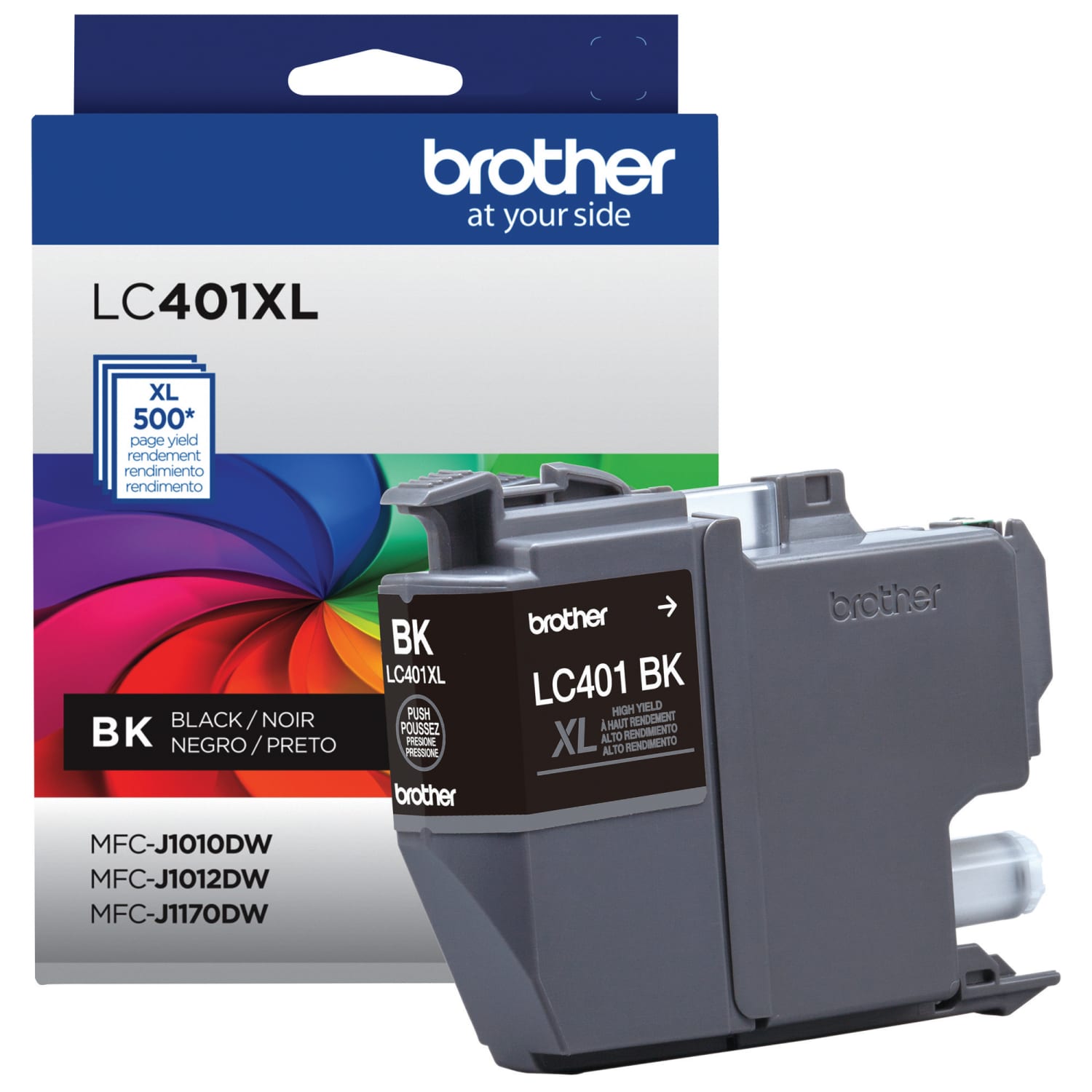 Brother LC401XL Black High-Yield Ink Cartridge, LC401XLBK - Image 3