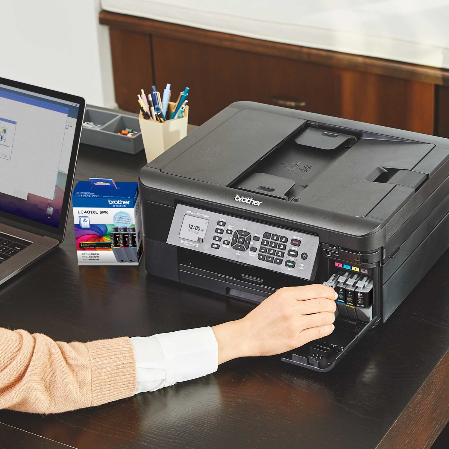 Brother LC401XL Black High-Yield Ink Cartridge, LC401XLBK - Image 5