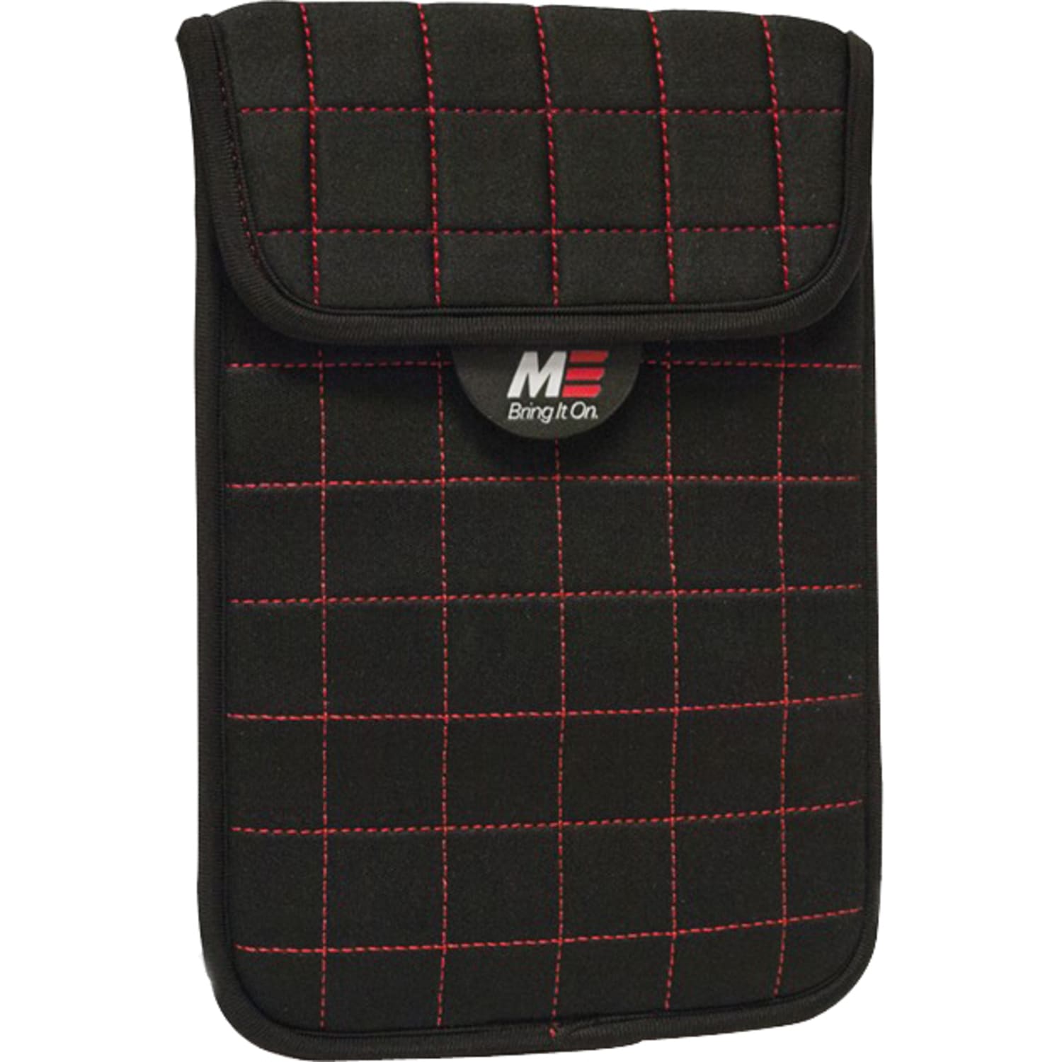 Mobile Edge Neogrid Carrying Case (Sleeve) for 7in Apple iPad mini Tablet PC - Black with Red Accent - MESST177 - Image 3