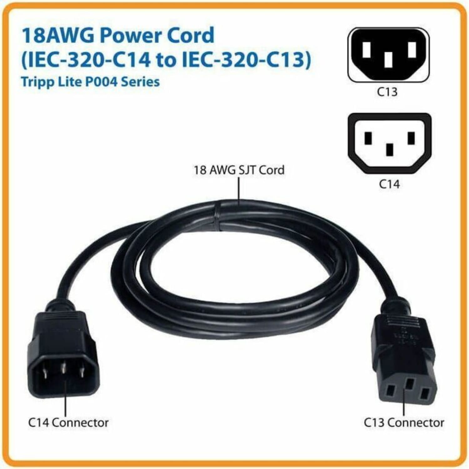 Tripp Lite Power Extension Cable - Image 6