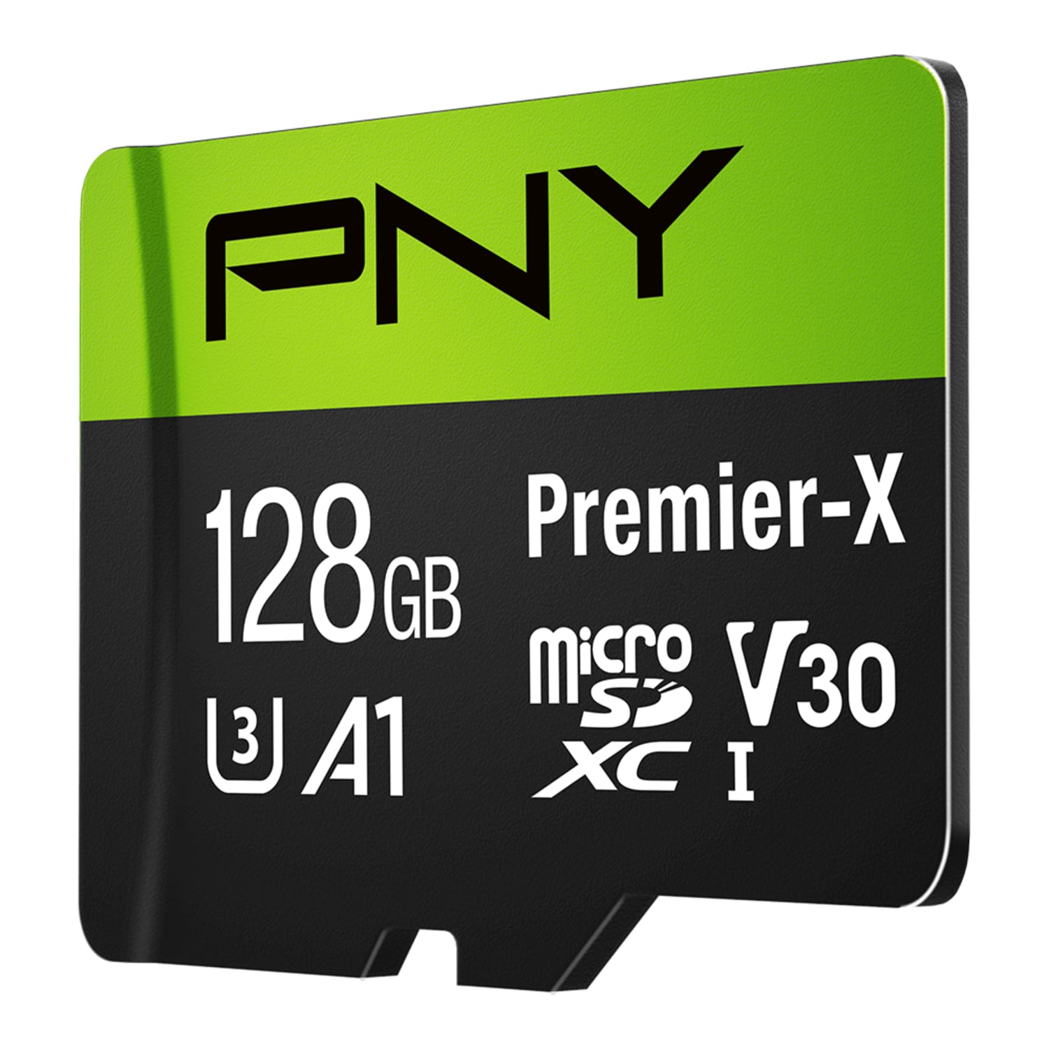 PNY 128GB Premier-X Class 10 U3 V30 microSDXC Flash Memory Card - Class 10, U3, V30, A1, UHS-I - Image 3