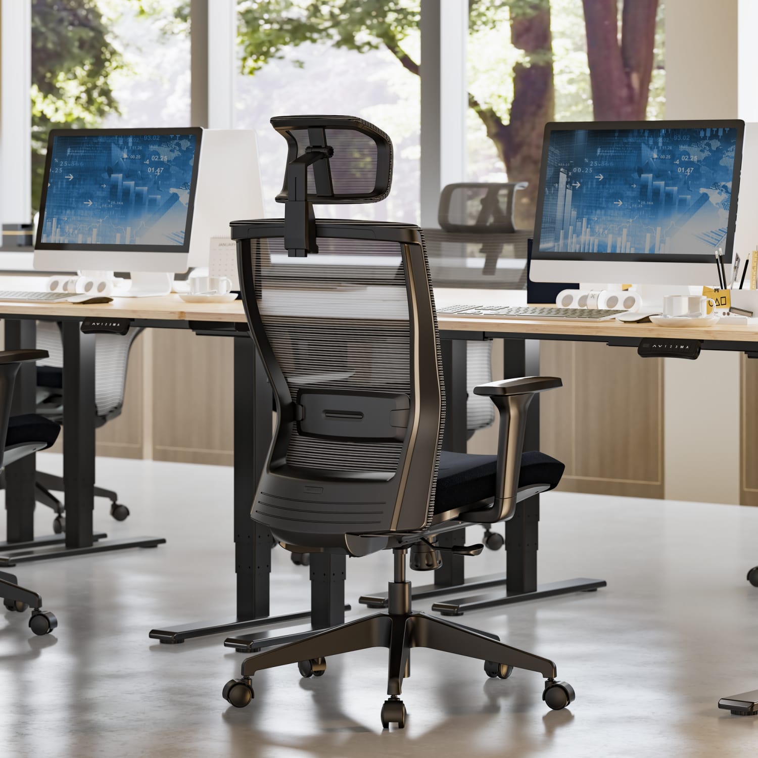 FlexiSpot C4B Ergonomic Mesh HighBack Office Chair Black PopularChairscom FlexiSpot C4B Ergonomic Mesh High Back Office Chair Black PopularChairscom