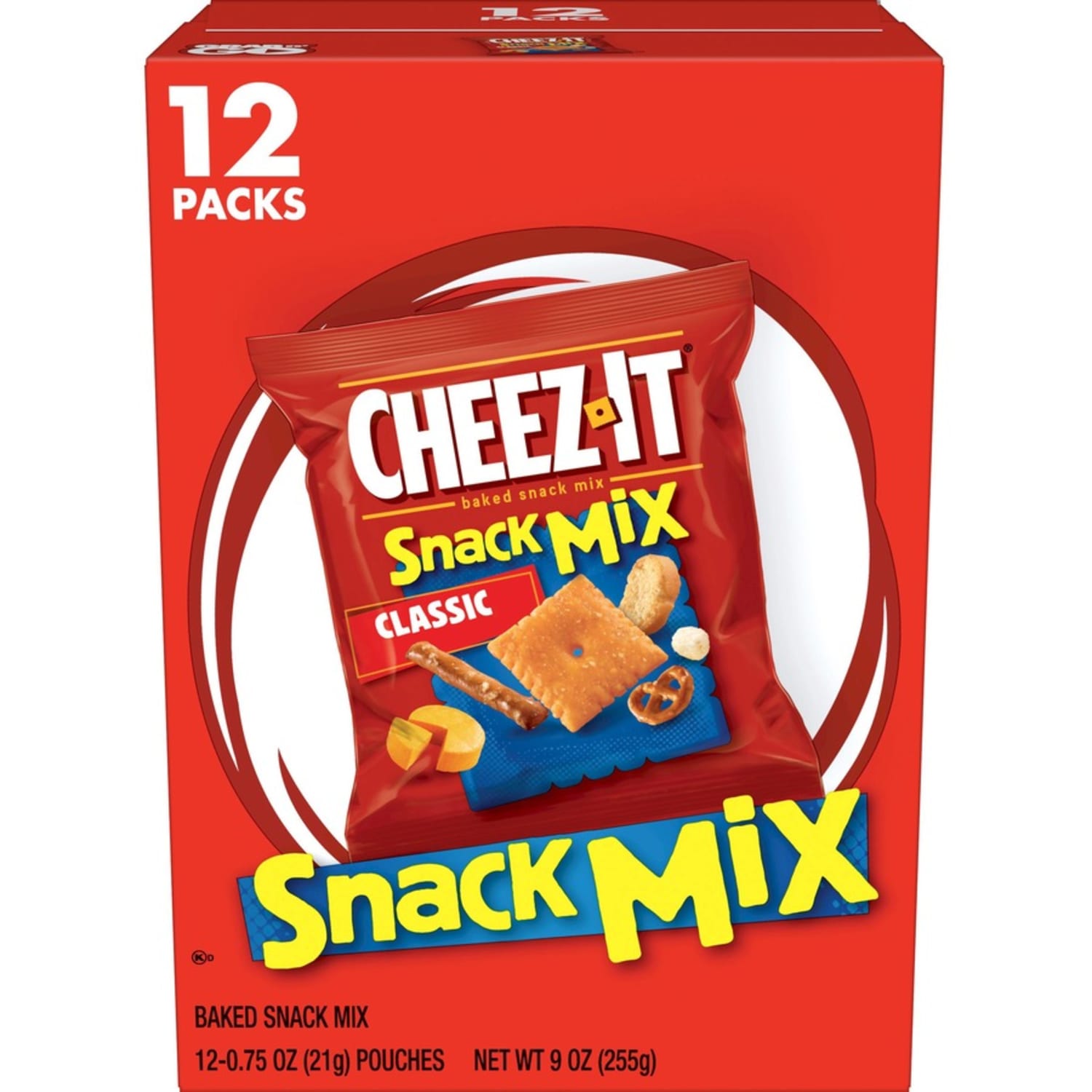 Cheez-It Classic Snack Mix - Cheese - 9 oz - 12 / Box - Image 5