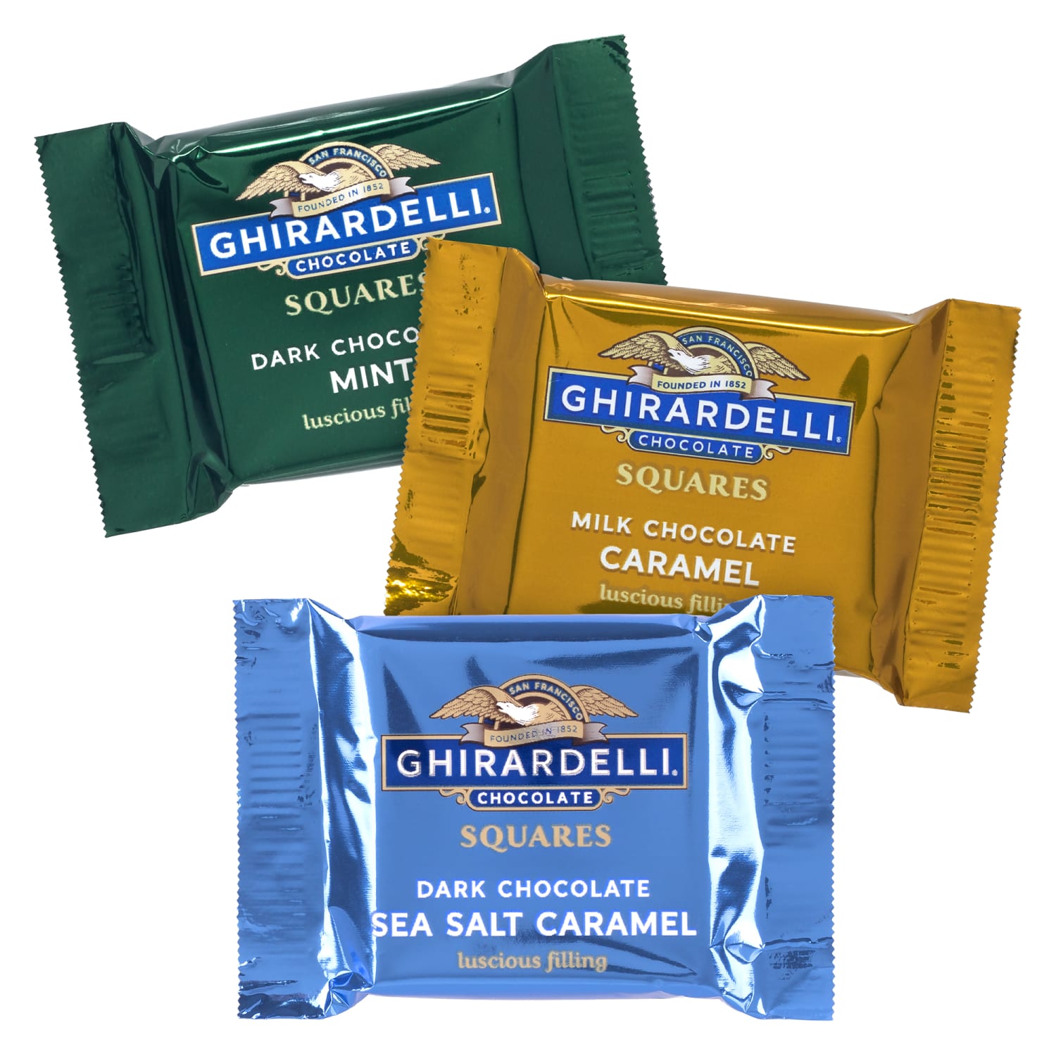Ghirardelli Premium Chocolate Squares Assortment, 5.3 Oz, Total Qty 6 - Image 5