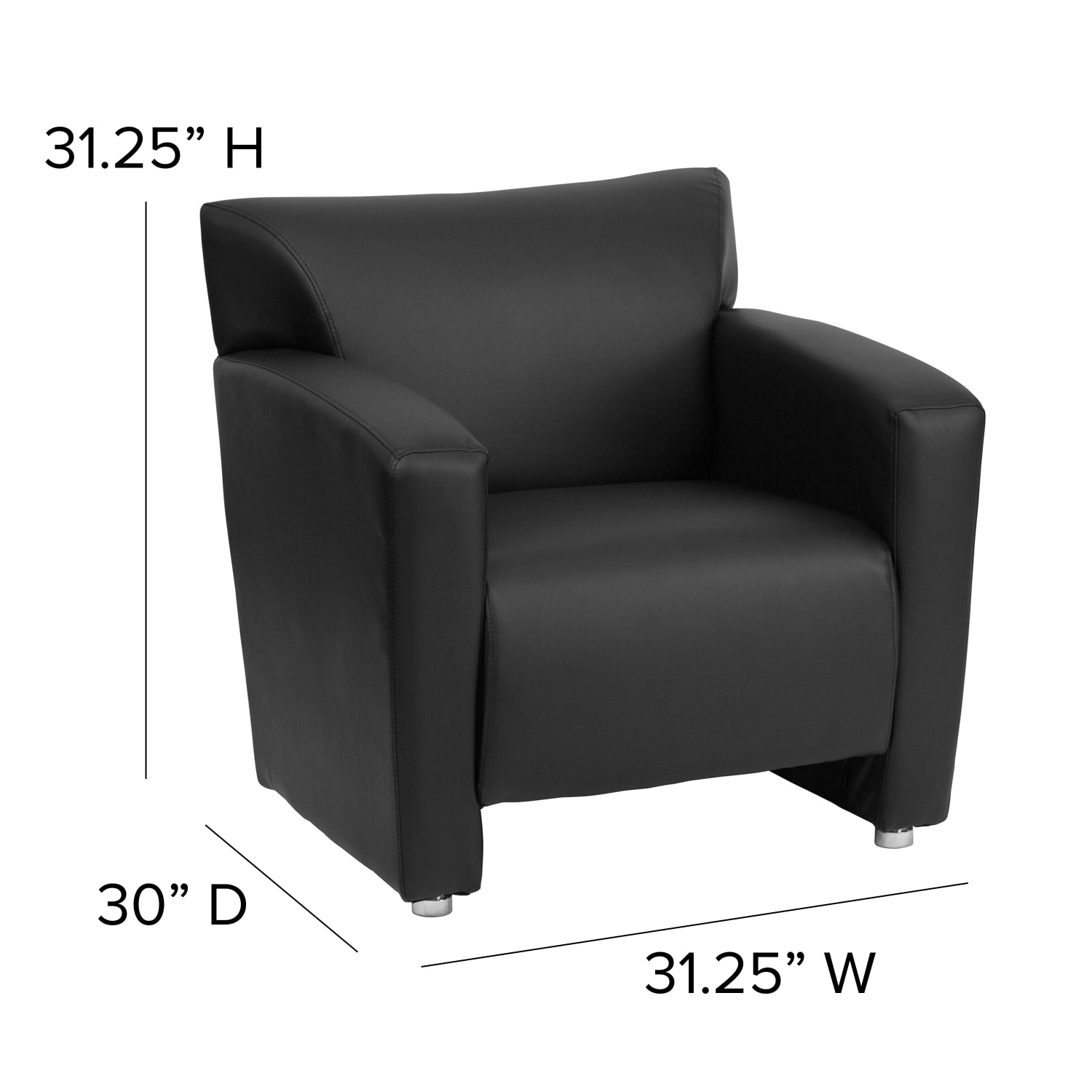 Flash Furniture Hercules Majesty LeatherSoft Faux Leather Chair Black PopularChairscom Flash Furniture Hercules Majesty LeatherSoft Faux Leather Chair Black PopularChairscom