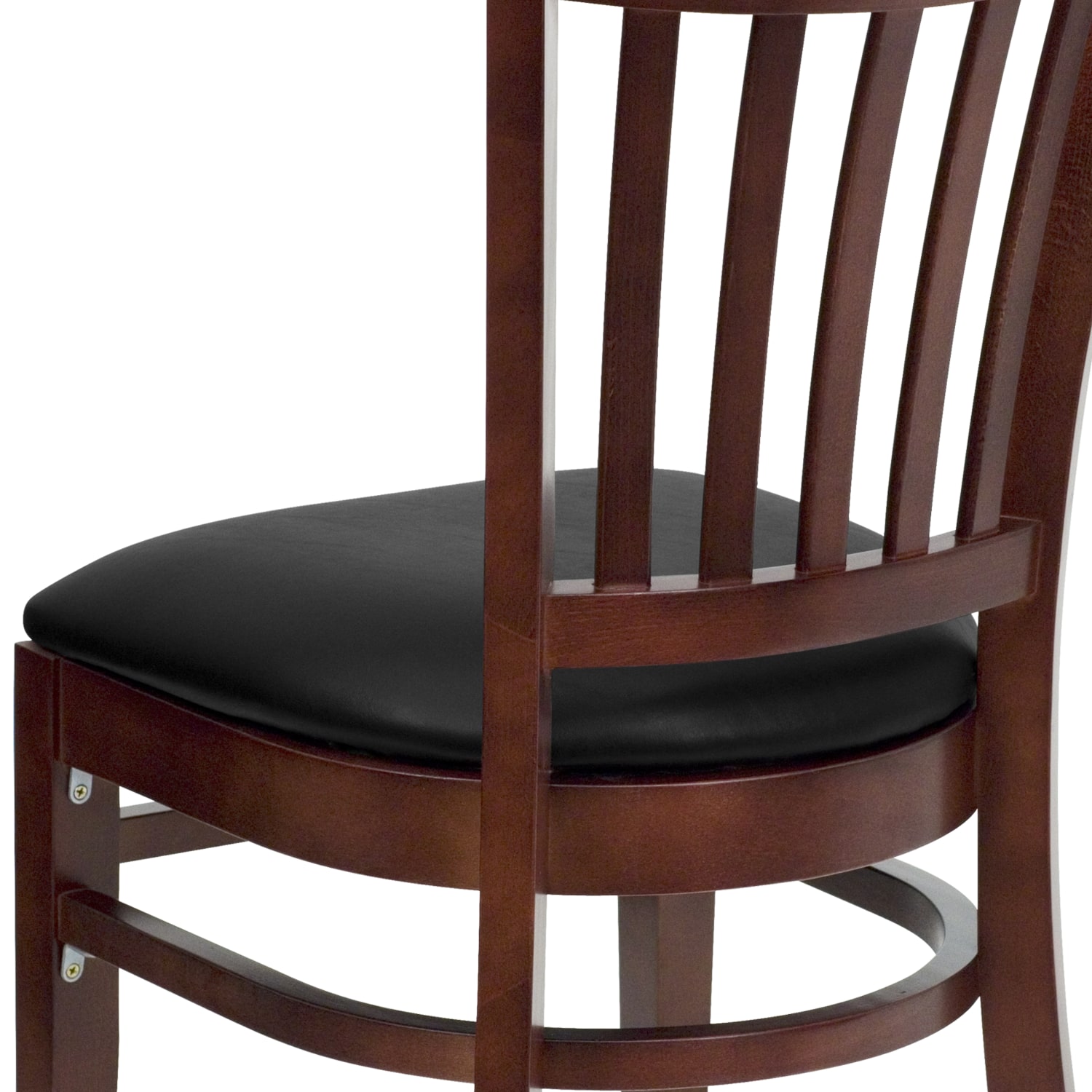 Flash Furniture HERCULES Vertical Slat Back Restaurant Chair BlackMahogany PopularChairscom Flash Furniture HERCULES Vertical Slat Back Restaurant Chair BlackMahogany PopularChairscom