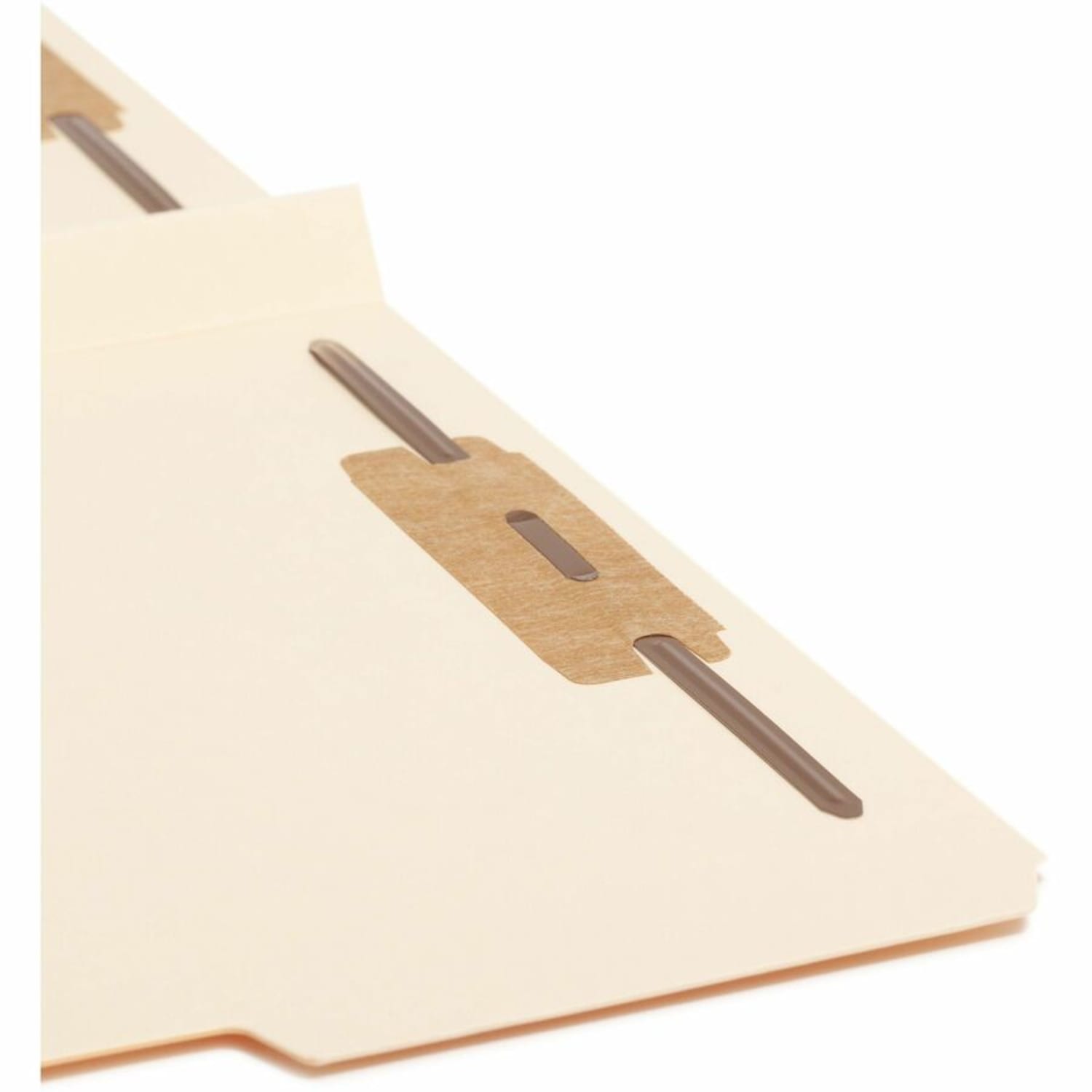 Smead 2-Ply Manila Fastener Folders, Letter Size, Box Of 50 - Image 3