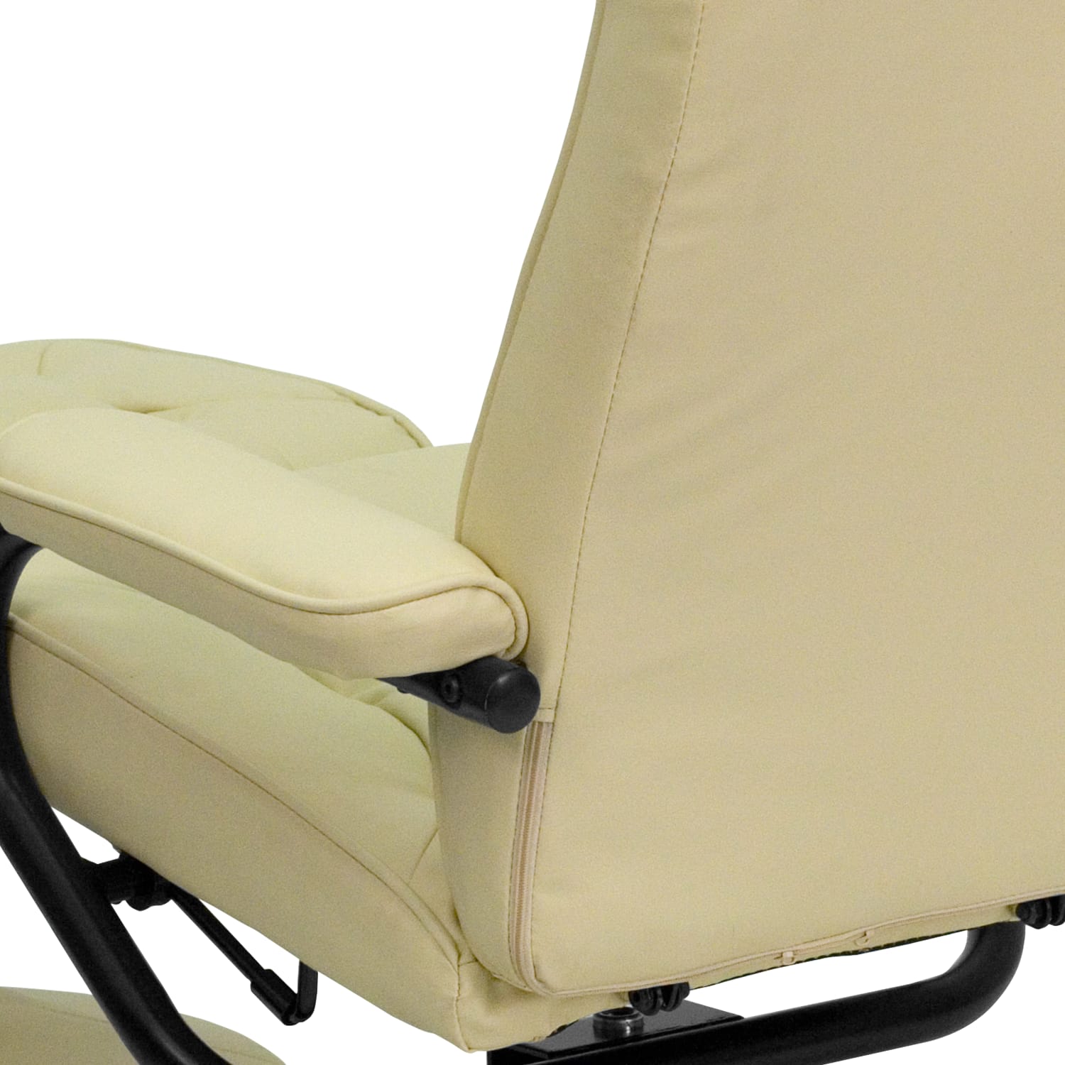 Flash Furniture Contemporary Recliner With Wrapped Base Ottoman Cream PopularChairscom Flash Furniture Contemporary Recliner With Wrapped Base Ottoman Cream PopularChairscom
