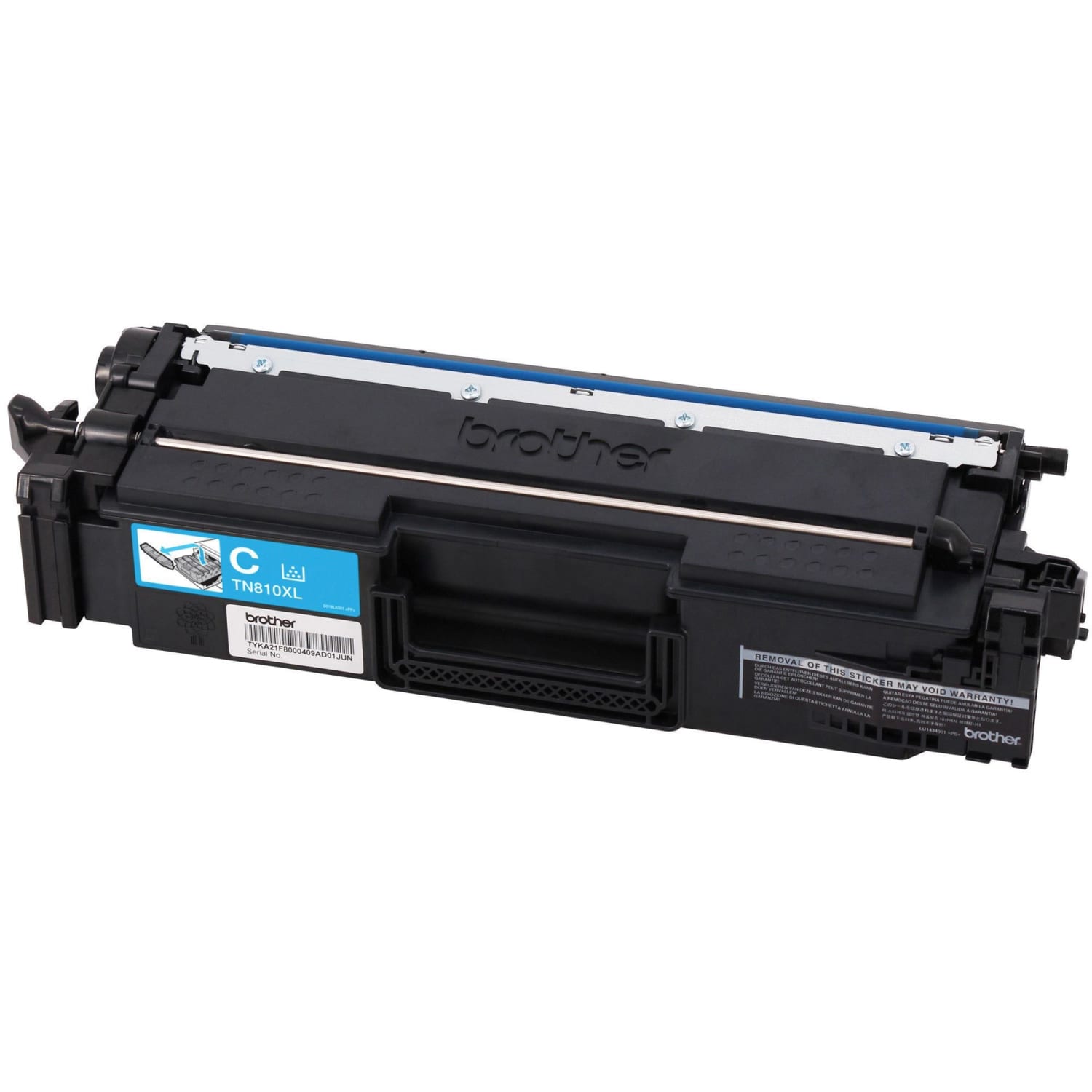 Brother TN810XLC Original High Yield Laser Toner Cartridge - Cyan - 1 Each - 9000 Pages - Image 3