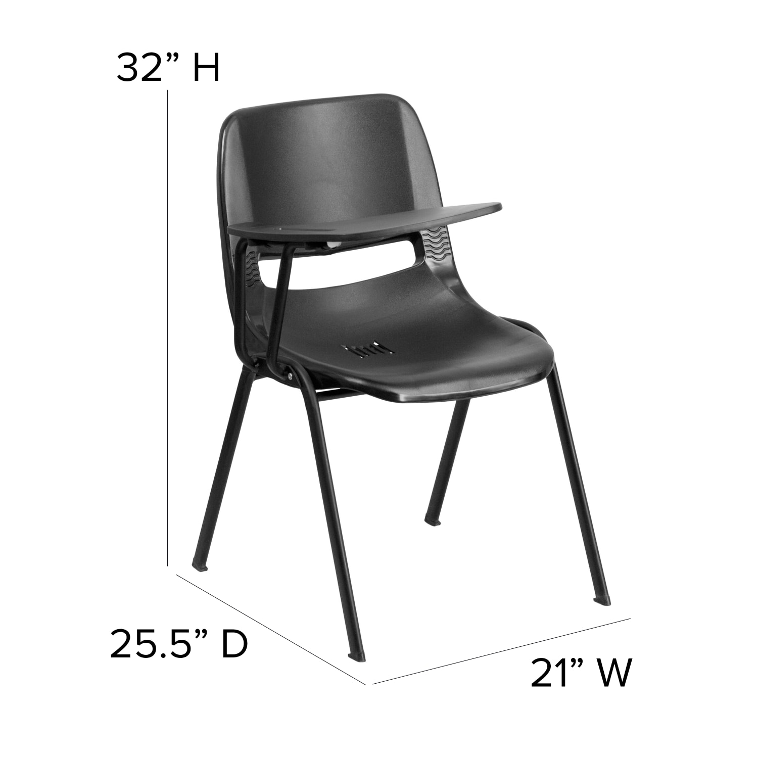 Flash Furniture Shell Chair With RightHand FlipUp Tablet Arm Black PopularChairscom Flash Furniture Shell Chair With Right Hand Flip Up Tablet Arm Black PopularChairscom