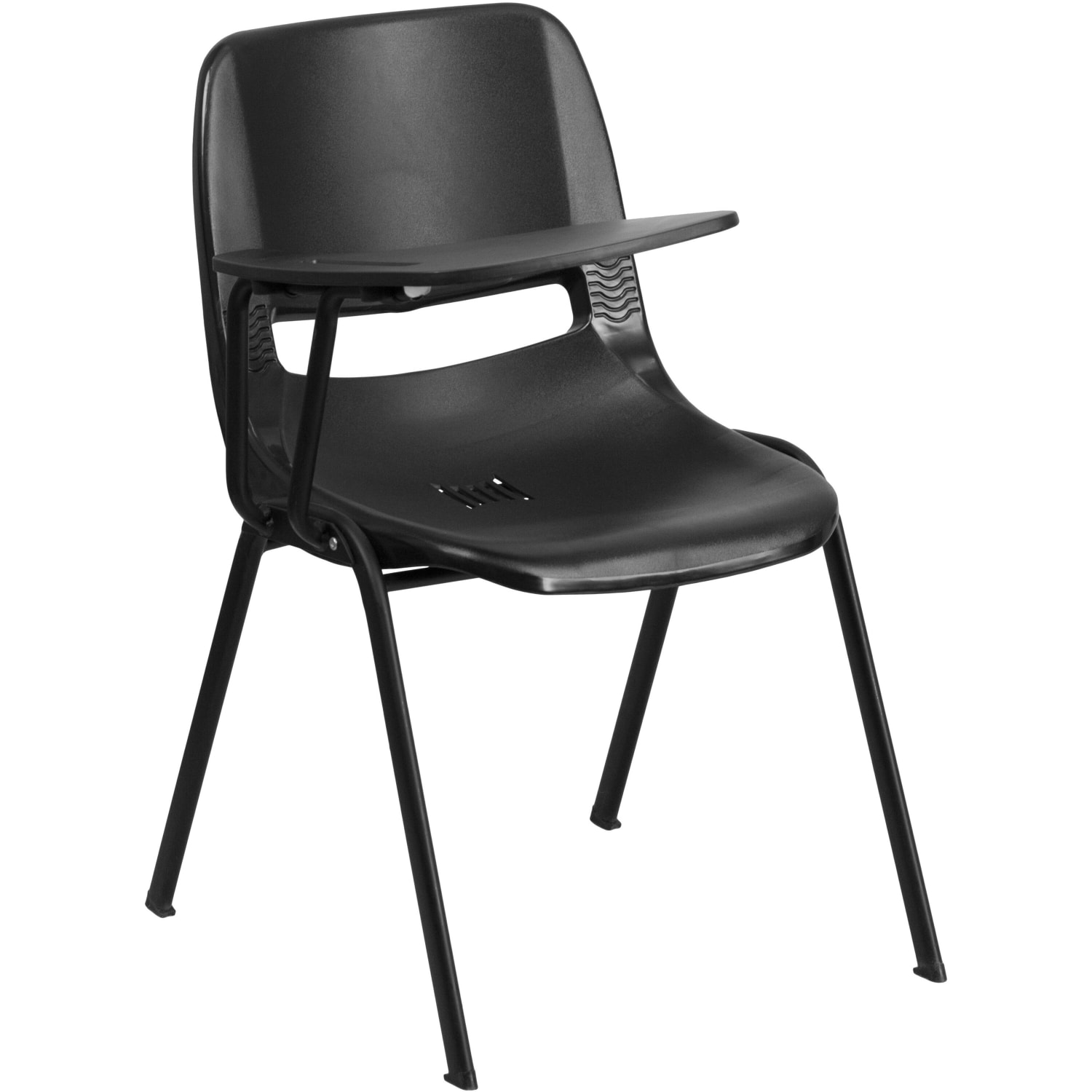 Flash Furniture Shell Chair With RightHand FlipUp Tablet Arm Black PopularChairscom Flash Furniture Shell Chair With Right Hand Flip Up Tablet Arm Black PopularChairscom