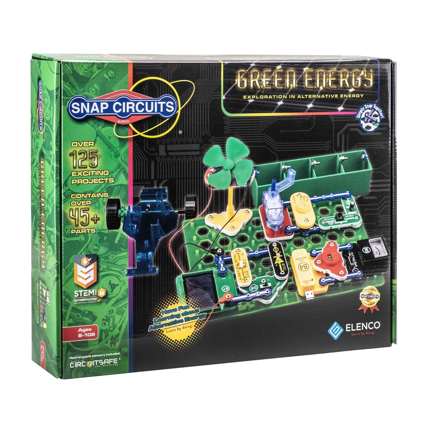 Elenco Snap Circuits Green Energy Electronics Exploration Kit - Image 3