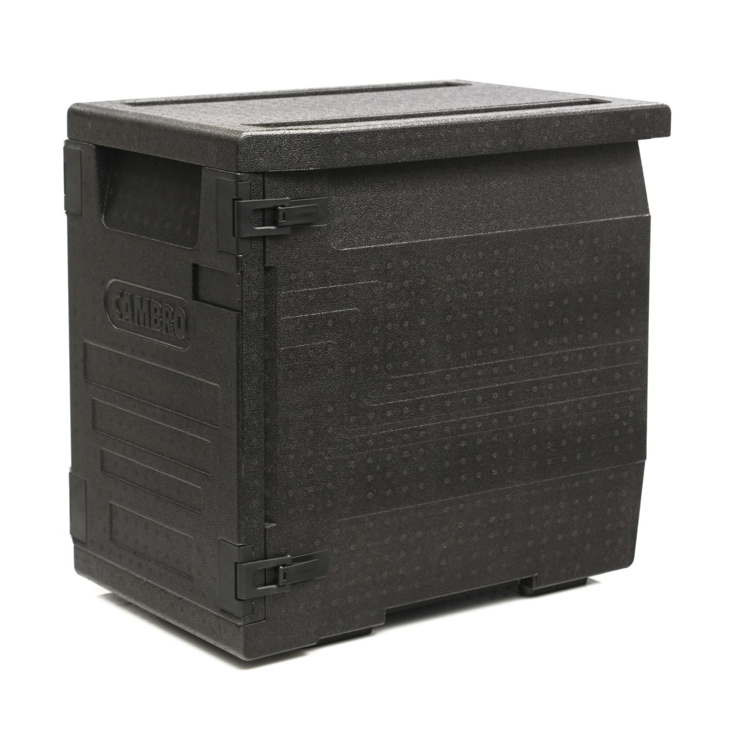 Cambro Cam GoBox GN 1/1 Front Loader Food Transporter, 24-5/8inH x 17-5/16inW x 25-1/4inD, Black - Image 4