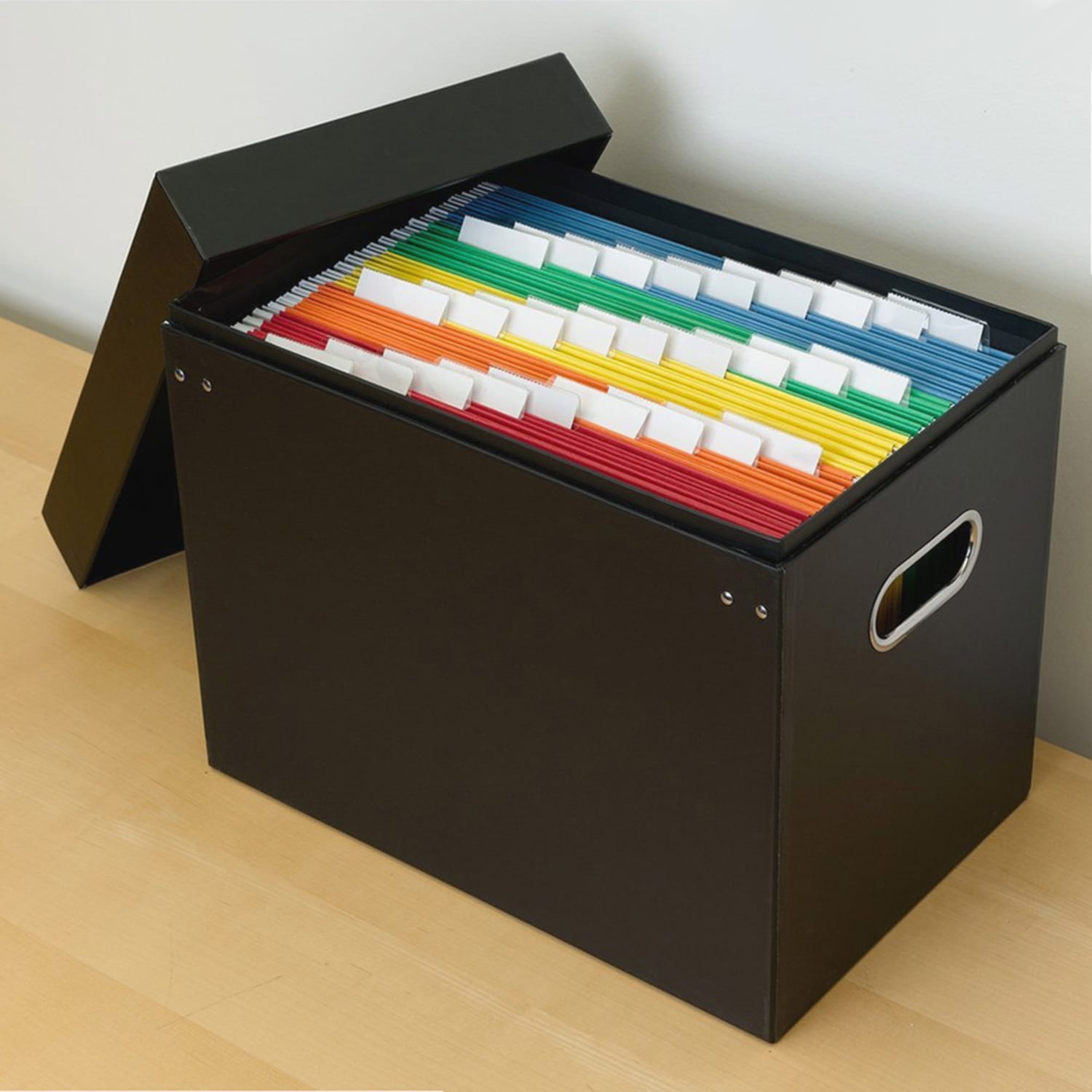 Sparco 1/5-Cut Color Hanging File Folders, Letter Size, Assorted, Box Of 25 - Image 6