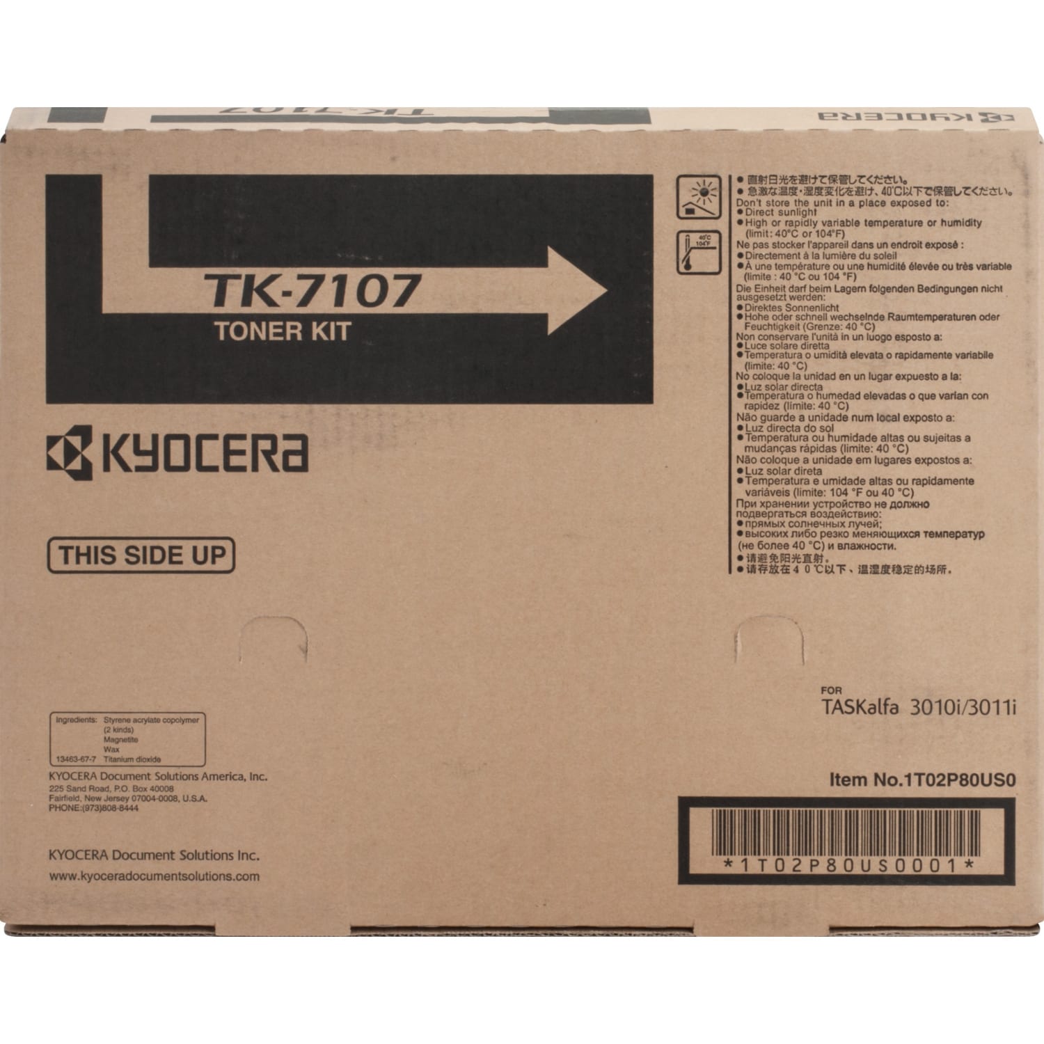Kyocera Original Toner Cartridge - 20000 Pages - Black - 1 Each - Image 5
