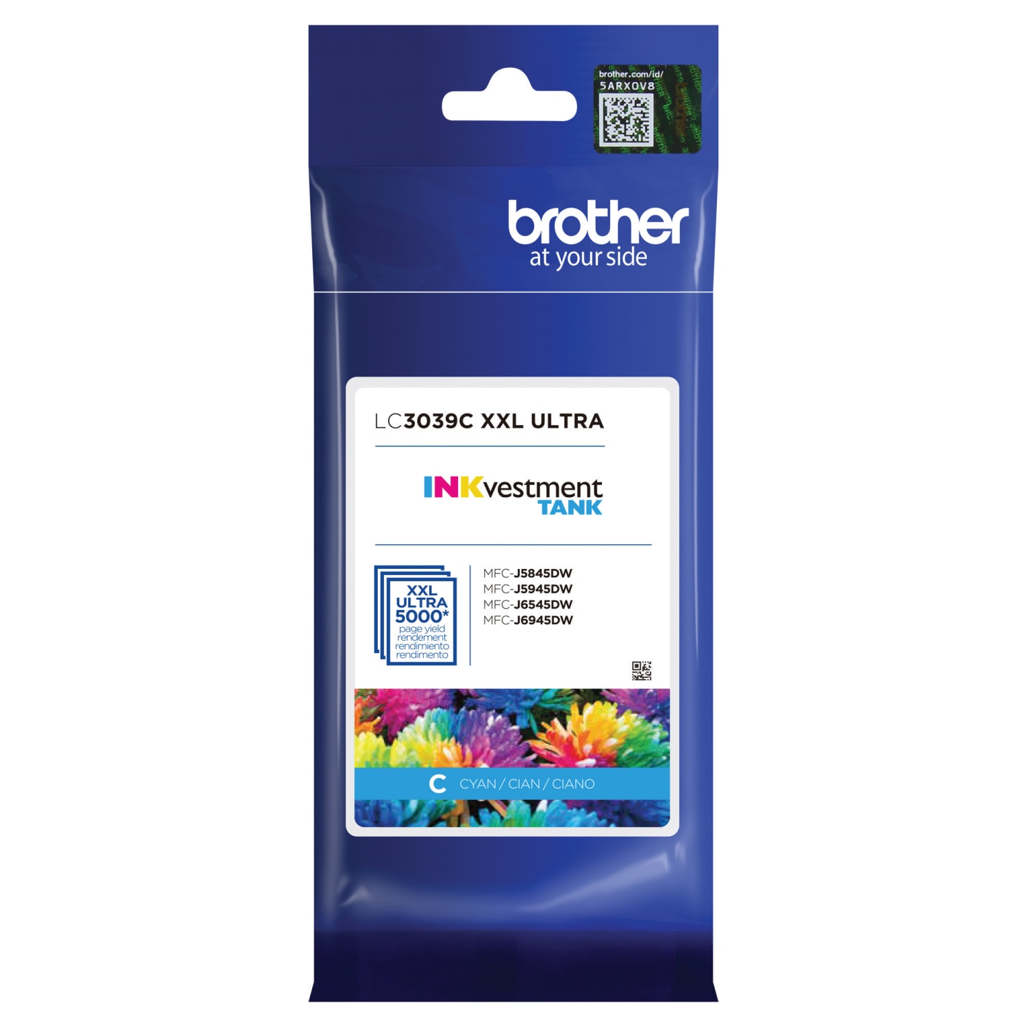 Brother LC3039 Cyan Ultra-High-Yield Ink Cartridge, LC3039C - Image 3