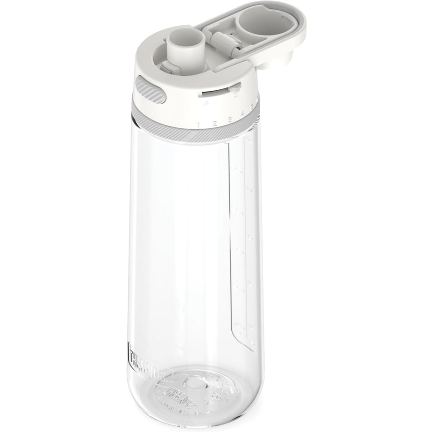 Thermos 24-Ounce Guardian Vacuum-Insulated Hard Plastic Hydration Bottle (Sleet White) - 24 fl oz - Sleet White - Plastic, Tritan - Image 3