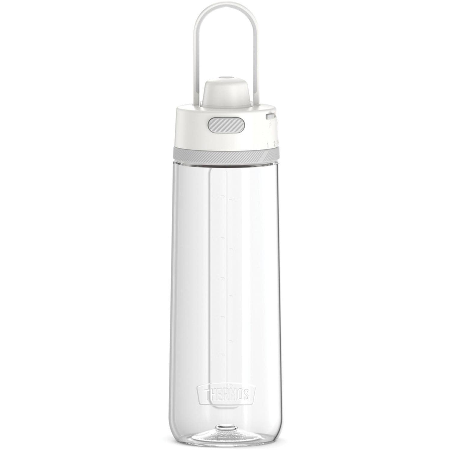 Thermos 24-Ounce Guardian Vacuum-Insulated Hard Plastic Hydration Bottle (Sleet White) - 24 fl oz - Sleet White - Plastic, Tritan - Image 6