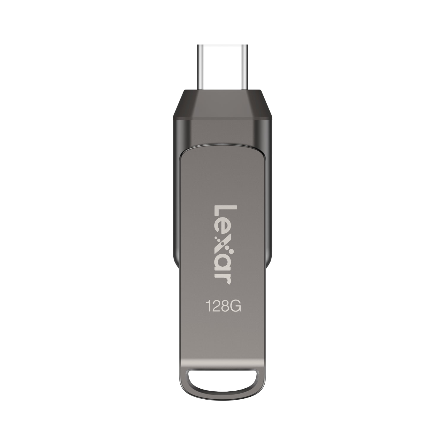 Lexar JumpDrive Dual Drive D400 USB 3.1 Type-C USB Drive, 128GB, Silver - Image 3