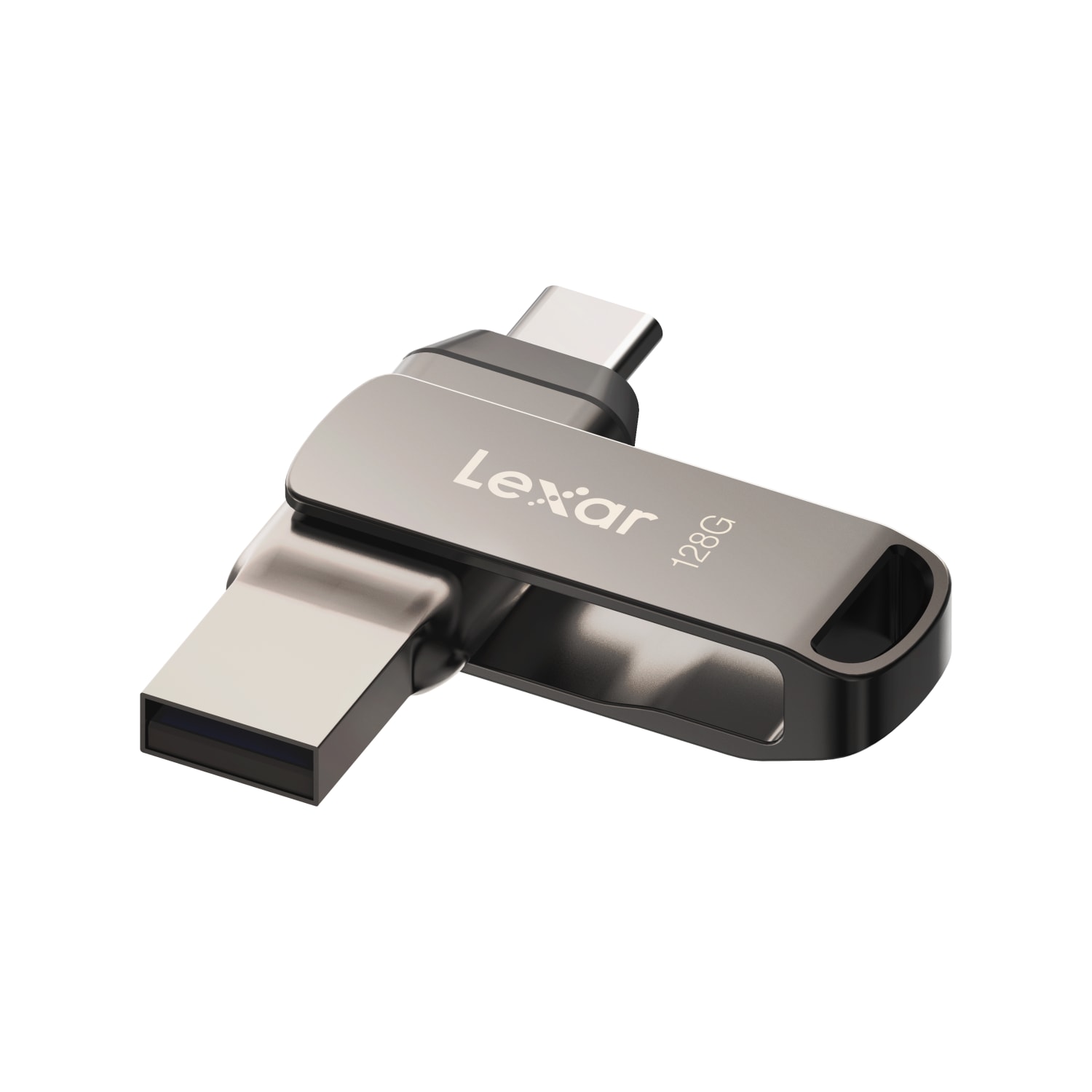 Lexar JumpDrive Dual Drive D400 USB 3.1 Type-C USB Drive, 128GB, Silver - Image 5