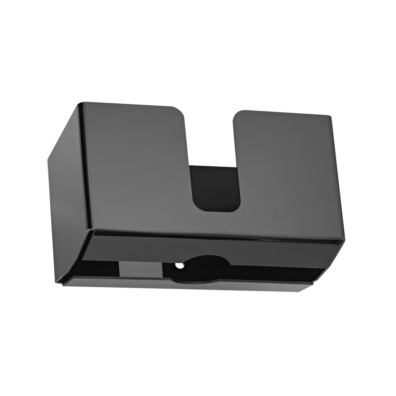 Alpine Wall Acrylic Paper Towel Dispensers, Black, Pack Of 2 Dispensers - Image 6