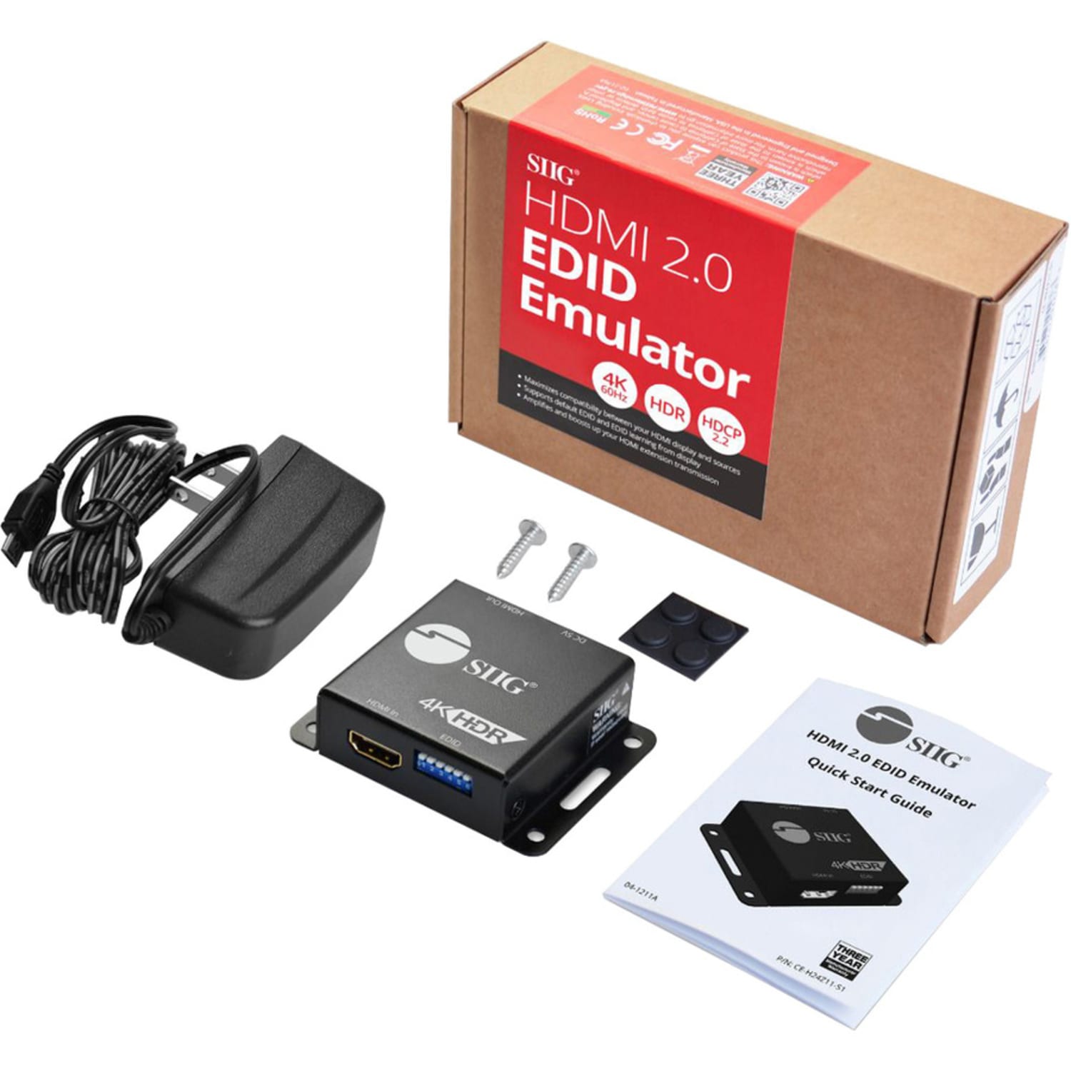 SIIG HDMI 4K60Hz EDID MI 4K60Hz 18Gbps Video Emulator - Image 3