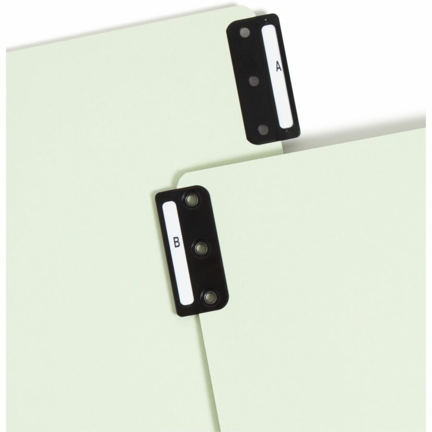 Smead Pressboard End-Tab Guides, A-Z, Vertical, 9 1/2in x 15 3/4in, 100% Recycled, Gopher Green, Pack Of 25 - Image 3