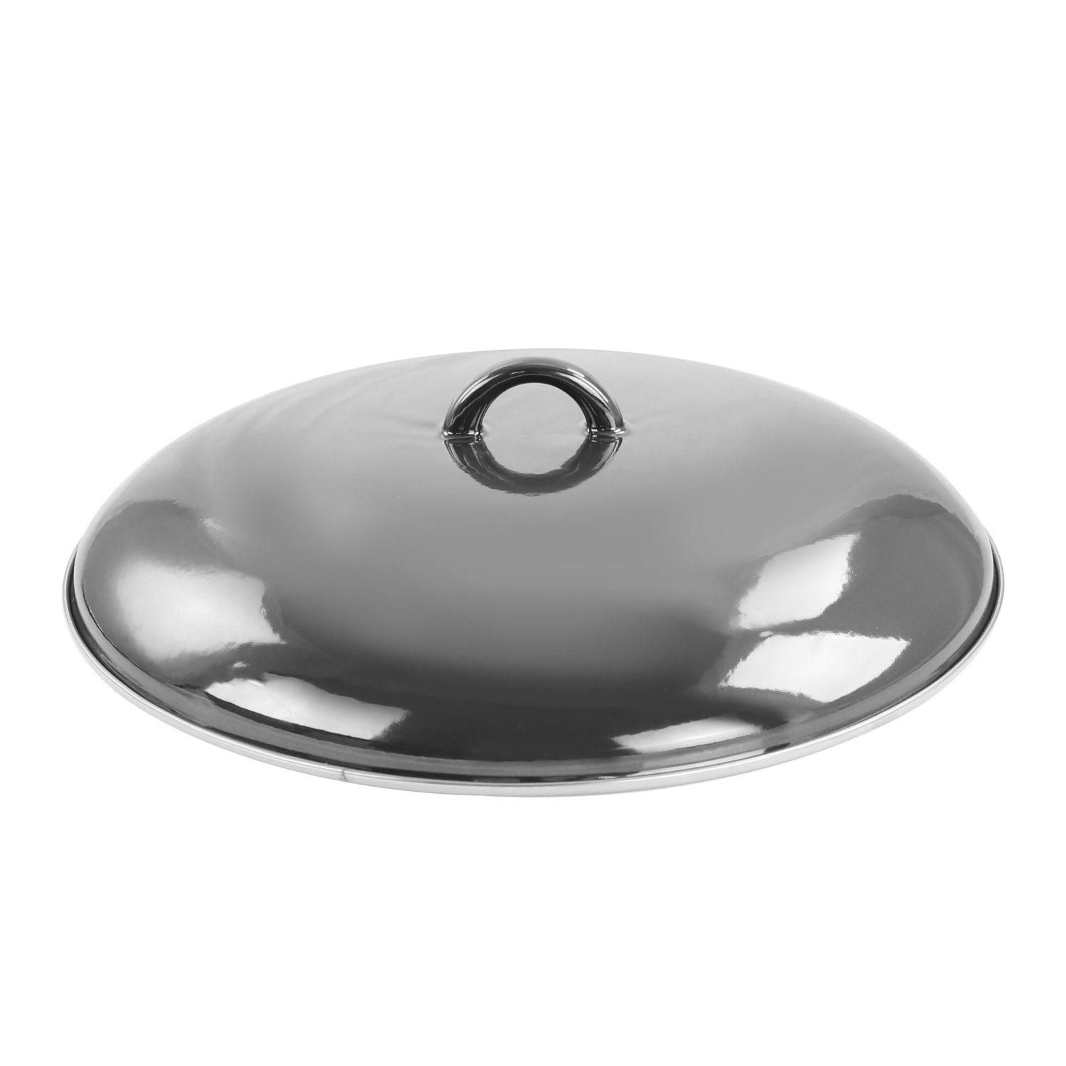 Gibson Home Steel Braiser Pan, 5 Qt, Gray - Image 5