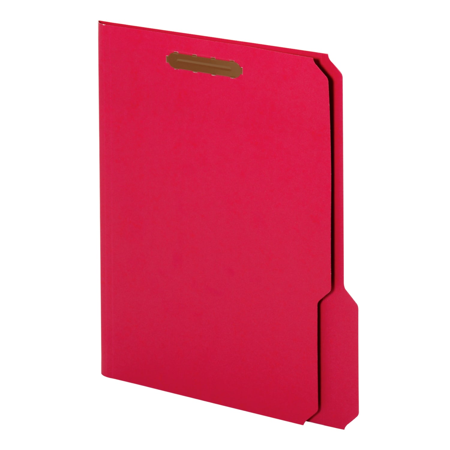 Office Depot Brand Color Fastener File Folders, Letter Size (8-1/2in x 11in), 2in Expansion, Red, Box Of 50 - Image 4