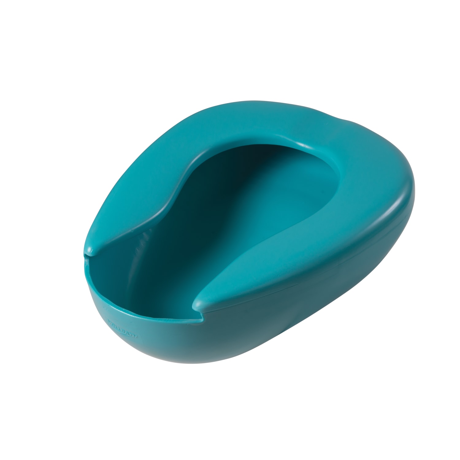 DMI Deluxe Smooth Contoured Bedpan, 7 Qt, Teal - Image 4