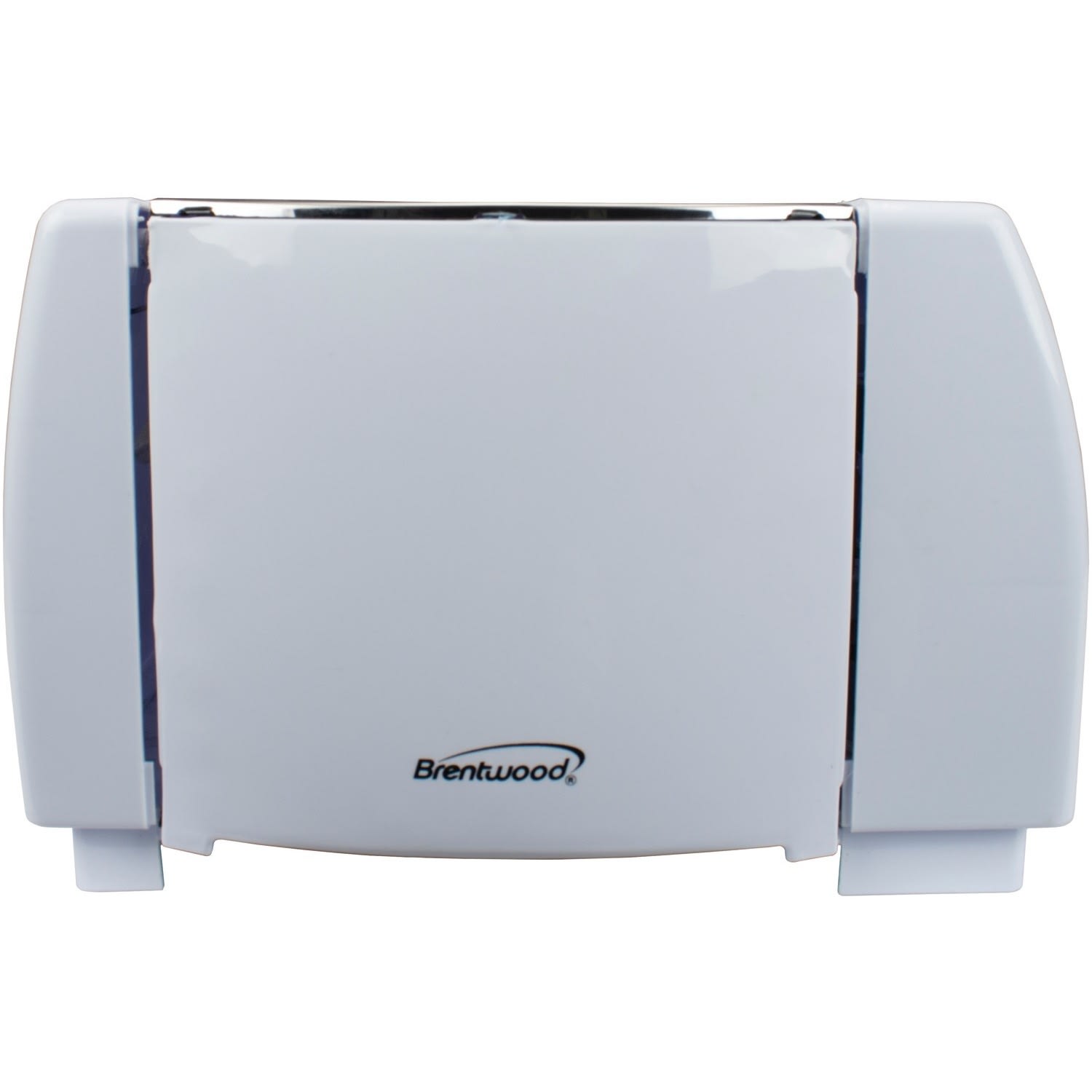 Brentwood TS-265 Cool Touch 4 Slice Toaster, White - 1300 W - Toast, Browning - White, Silver - Image 3