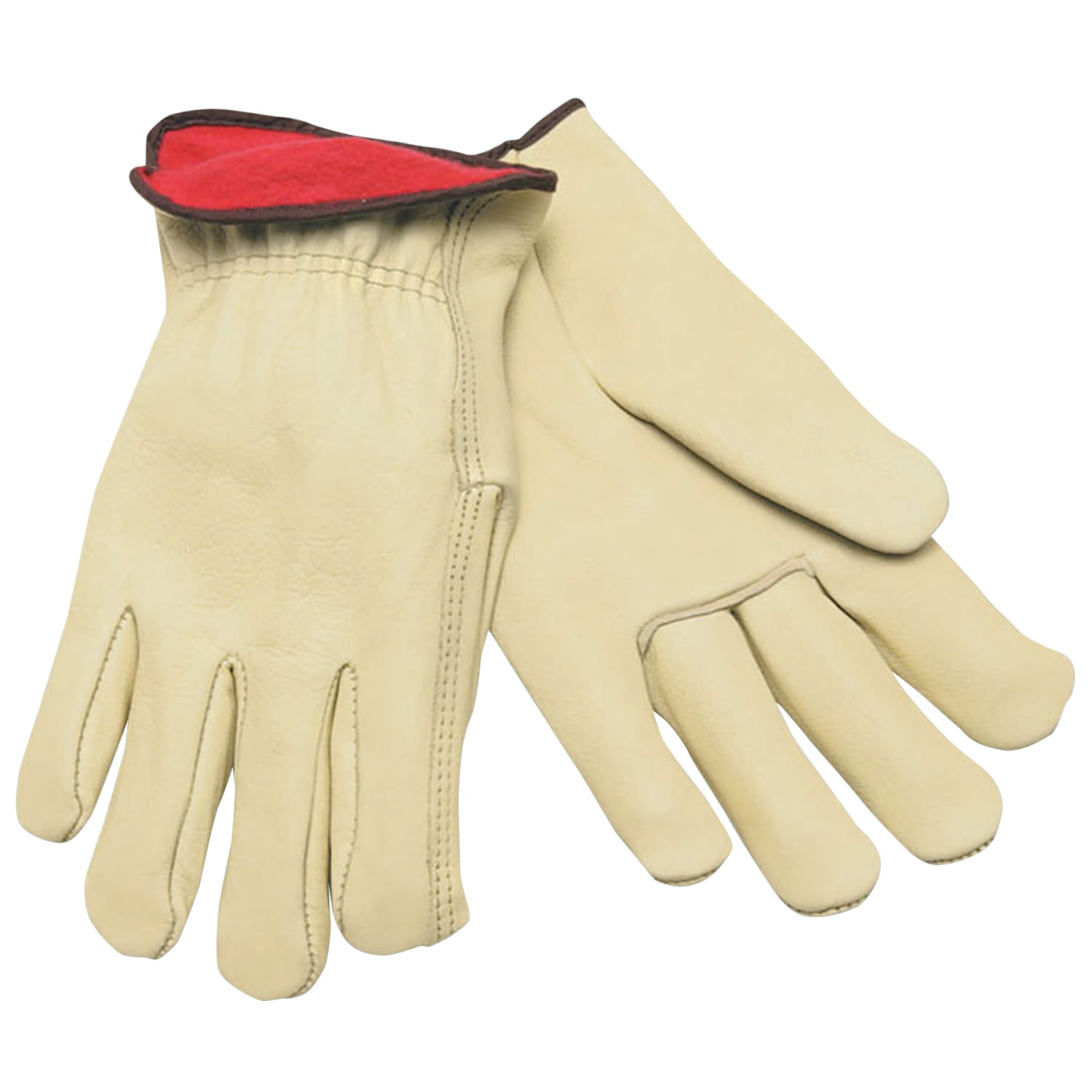 Memphis Glove Cowhide Fleece Lined Drivers Gloves, Small, Pack Of 12 Pairs - Image 3