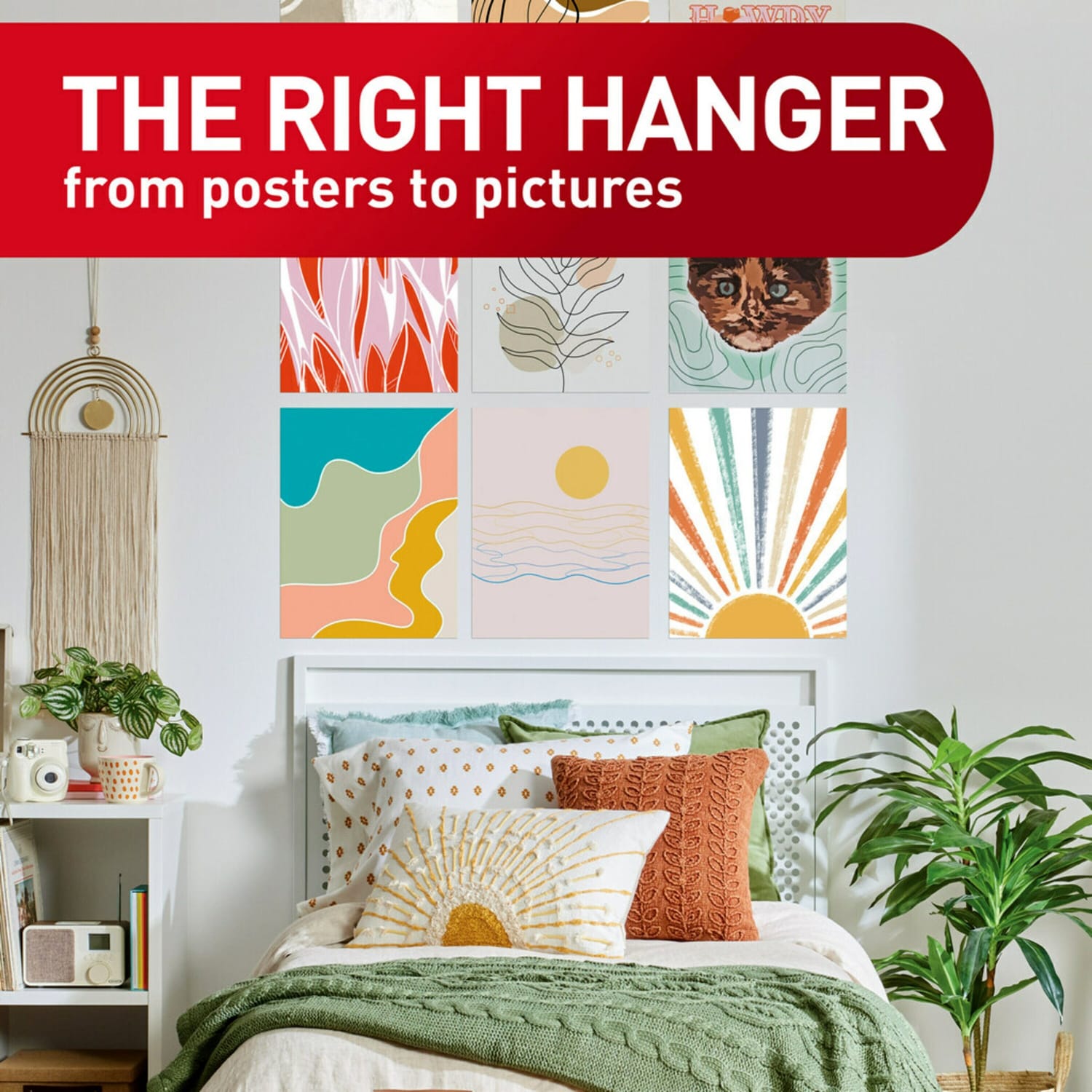 Command Poster Strips, 48 White Adhesive Strips, Damage Free Hanging Picture Hangers, No Tools Wall Hanging Strips For Living Spaces - Image 6