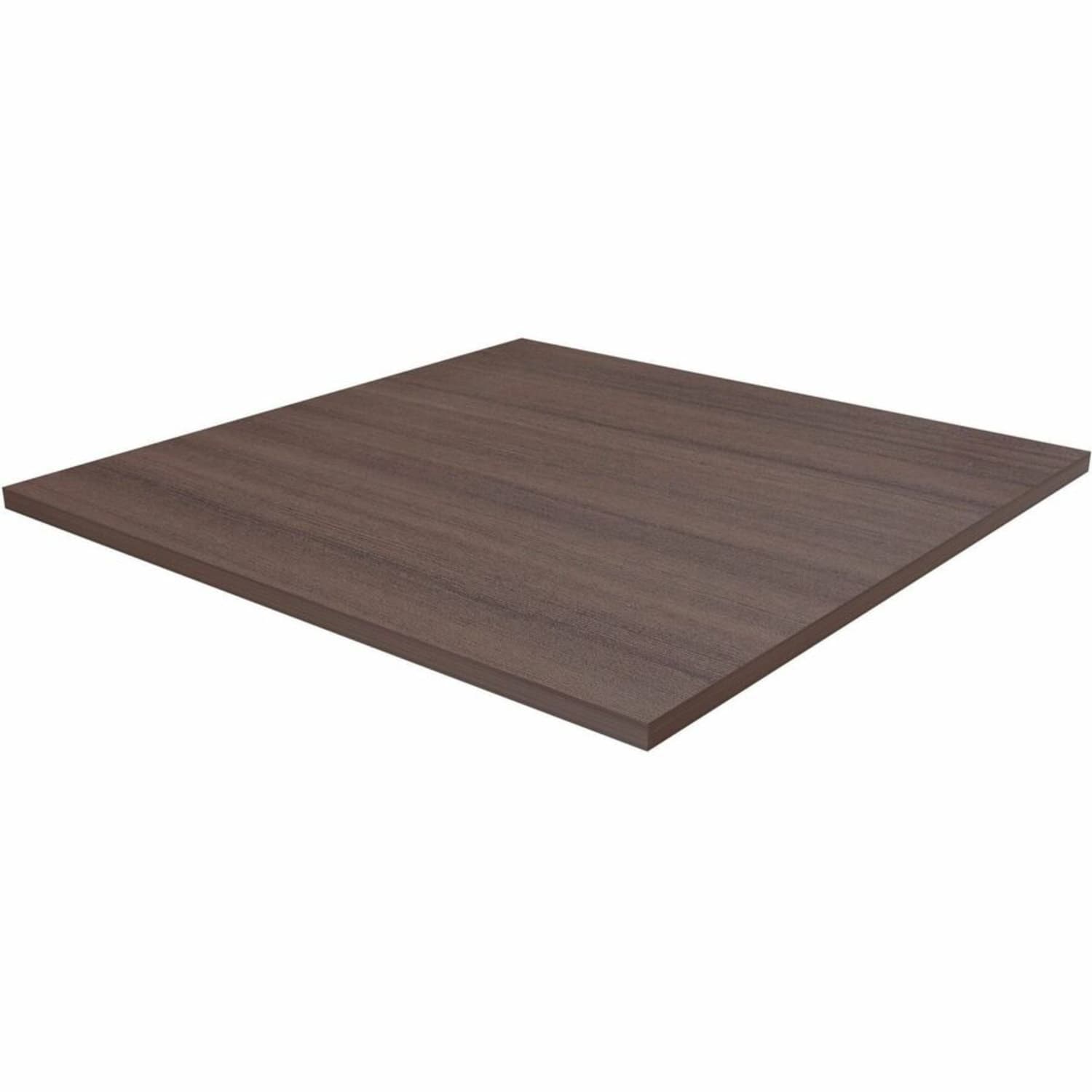 Lorell Hospitality/Conference Tabletop, 36inW x 36inL, Espresso/White, 18252 - Image 4
