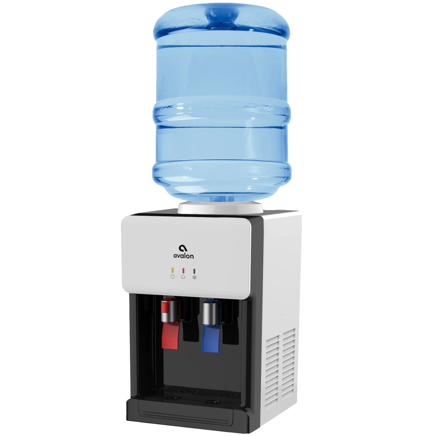 Avalon Premium Hot/Cold Top Loading Countertop Water Cooler Dispenser With Child Safety Lock. UL/Energy Star Approved- White - Image 3