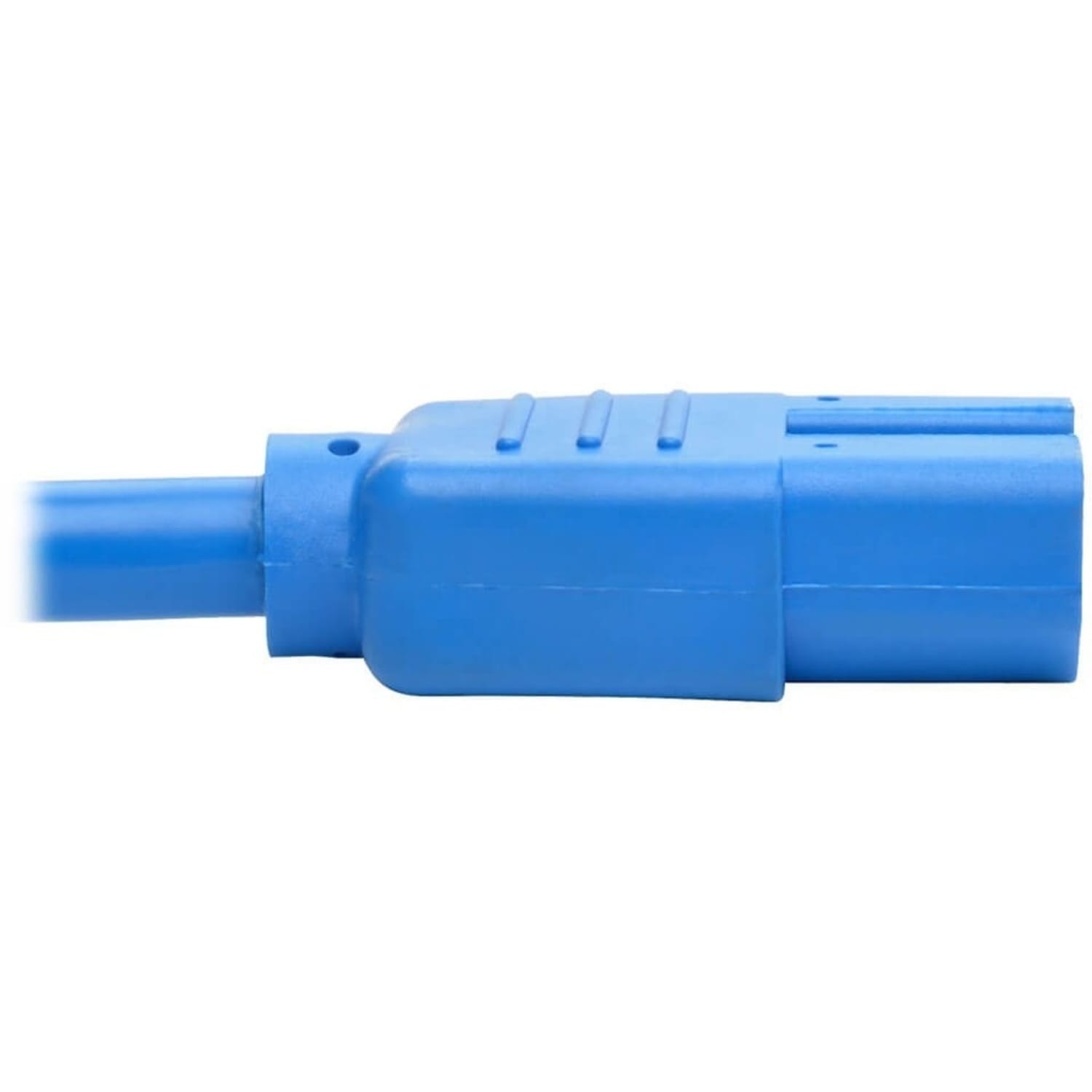 Eaton Tripp Lite Series Power Cord C14 to C15 - Heavy-Duty, 15A, 250V, 14 AWG, 6 ft. (1.83 m), Blue - Power cable - IEC 60320 C14 to IEC 60320 C15 - 250 V - 15 A - 6 ft - molded - blue - Image 5