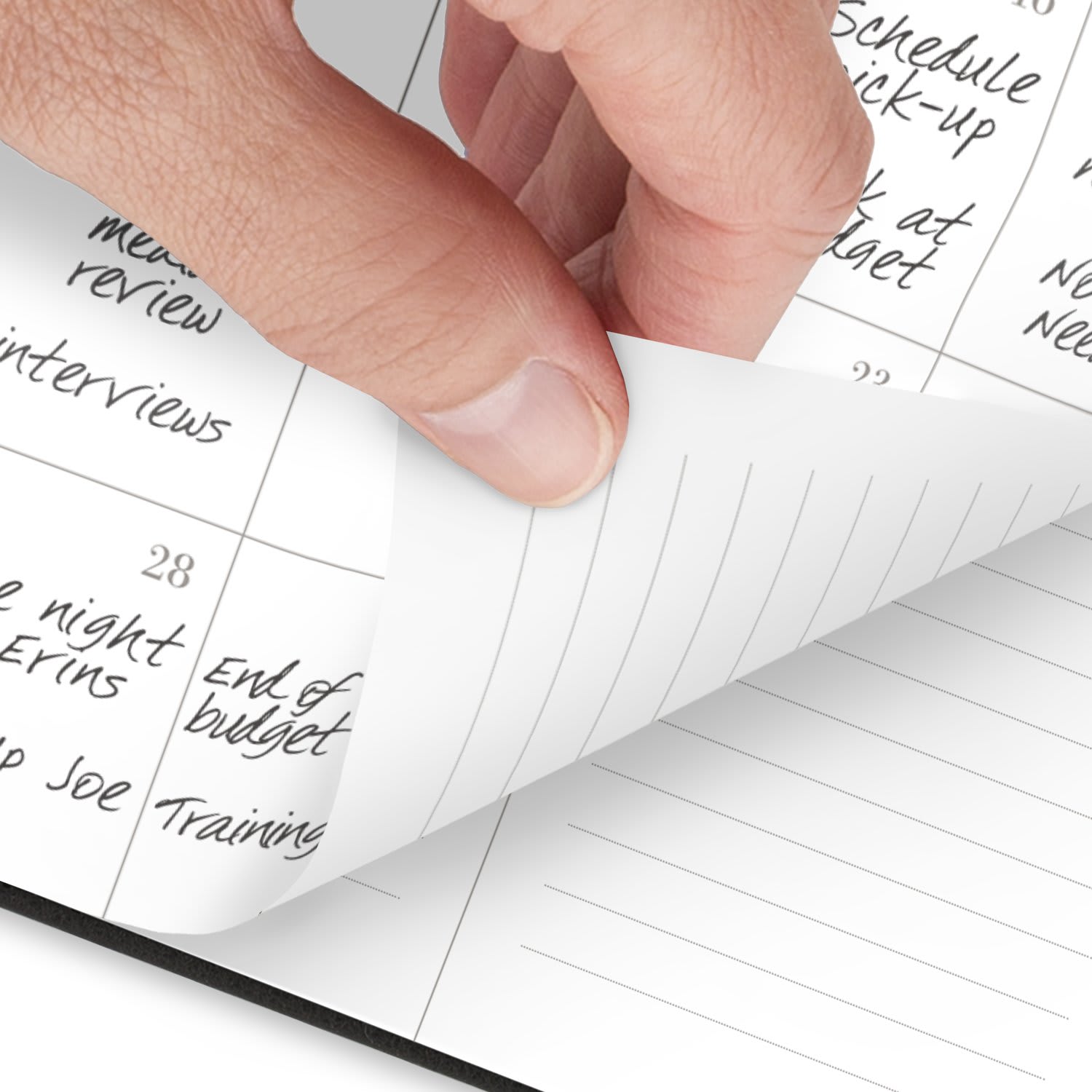 AT-A-GLANCE Signature Collection 2026 Weekly Monthly Planner, Black, Small, 5 1/2in x 8 1/2in - Image 5
