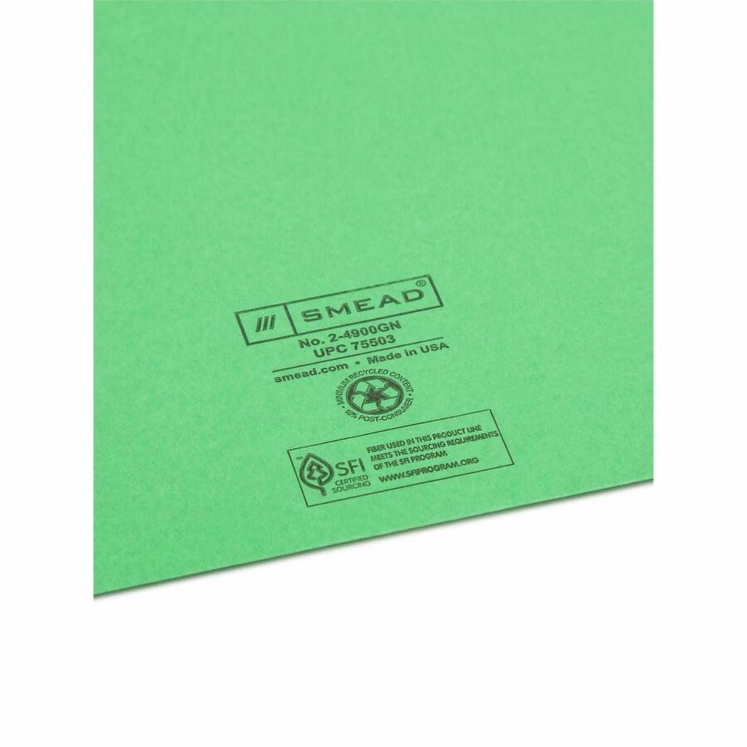 Smead Color File Jackets, Letter Size, Green, Pack Of 100 - Image 5