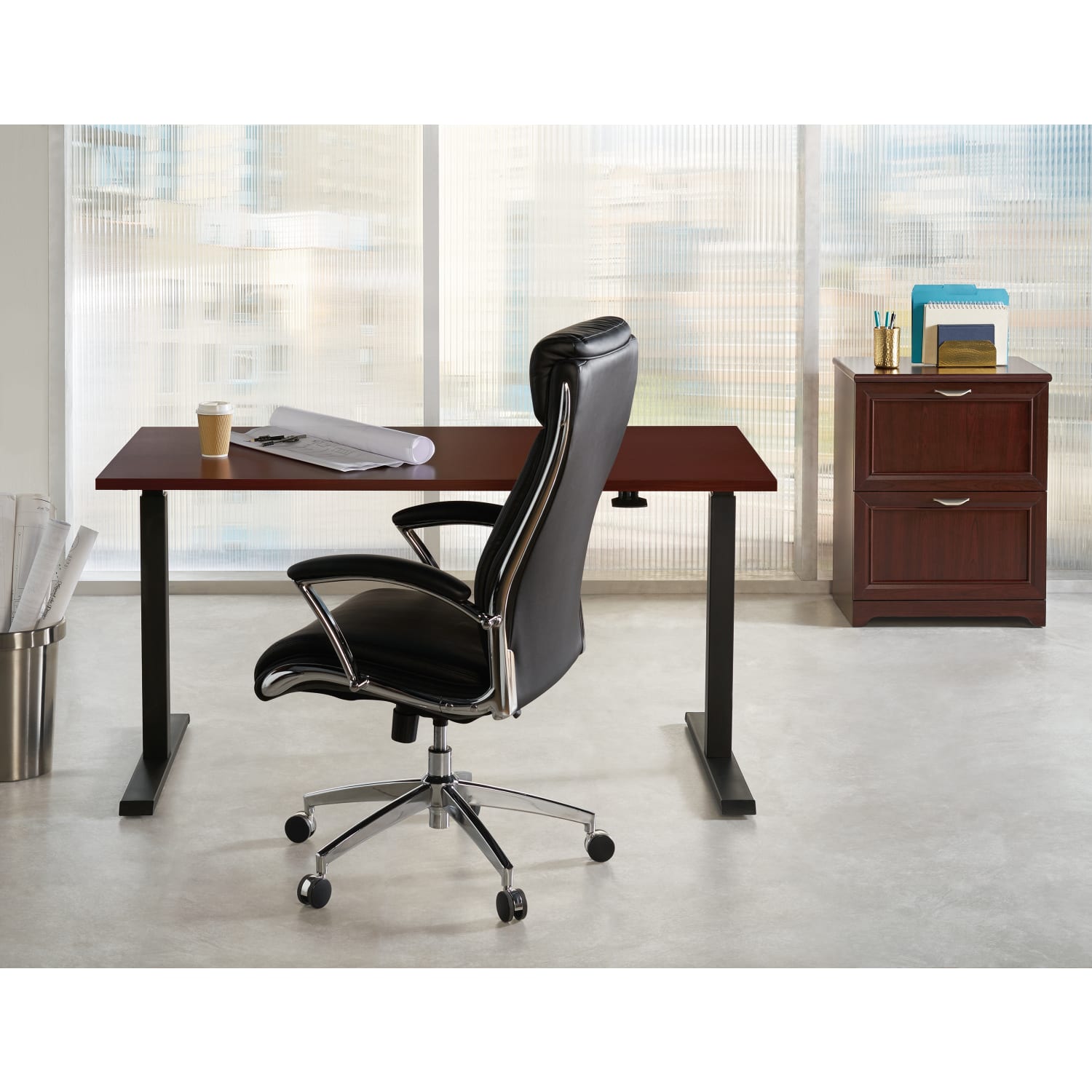 Realspace® Magellan 24 W Lateral 2Drawer File Cabinet Classic Cherry PopularChairscom Realspace® Magellan 24 W Lateral 2 Drawer File Cabinet Classic Cherry PopularChairscom