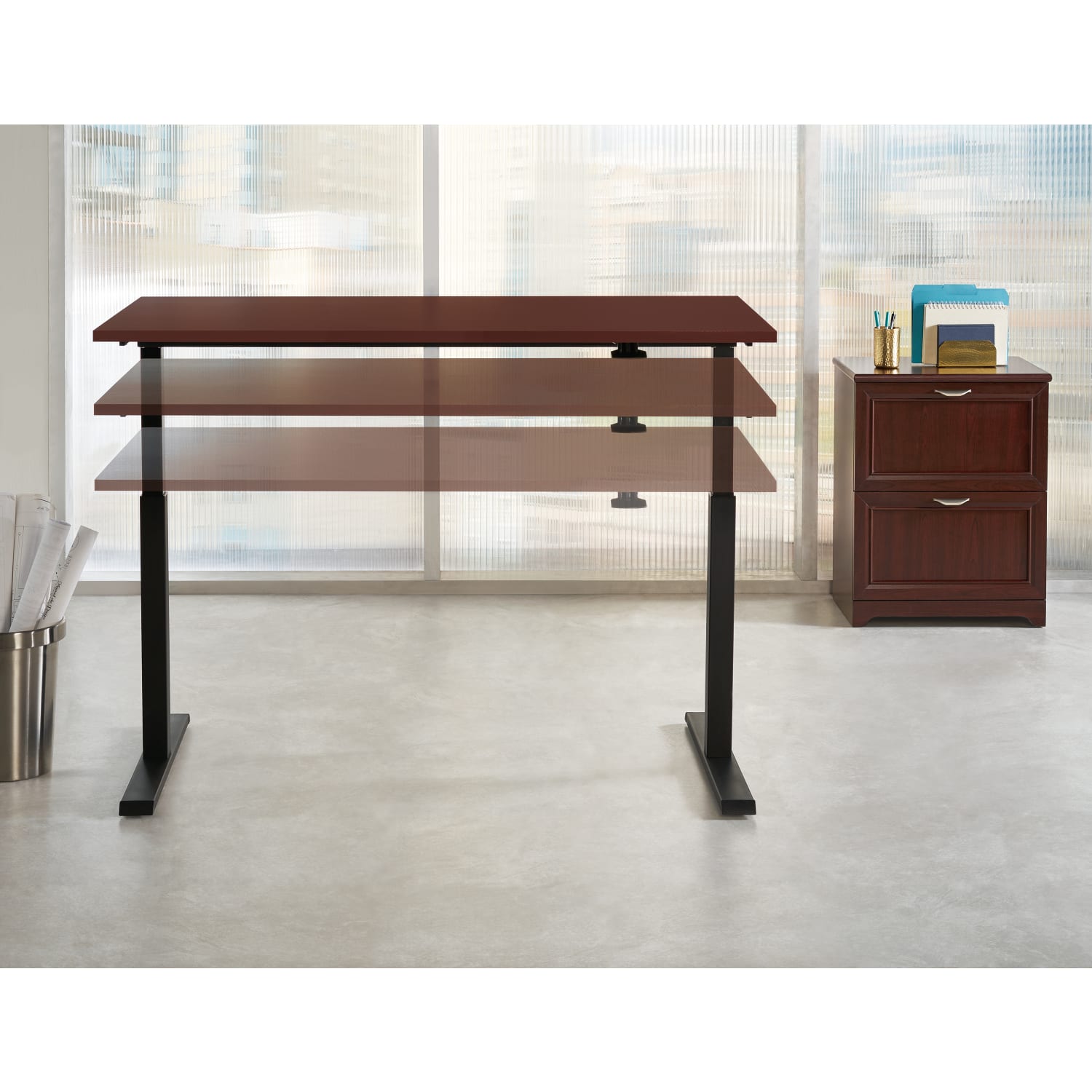 Realspace® Magellan 24 W Lateral 2Drawer File Cabinet Classic Cherry PopularChairscom Realspace® Magellan 24 W Lateral 2 Drawer File Cabinet Classic Cherry PopularChairscom