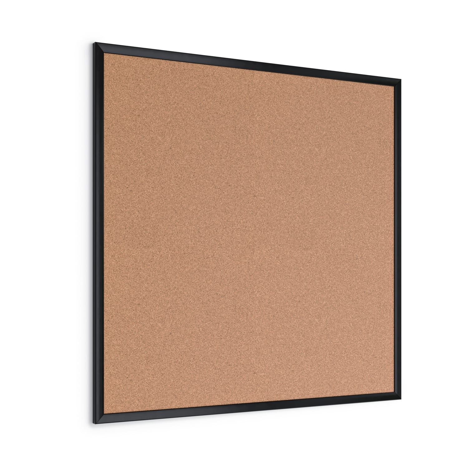 U Brands Cork Bulletin Board, 36in X 36in, Black Aluminum Frame, Actual Size 35in X 35in (2881U00-01) - Image 5