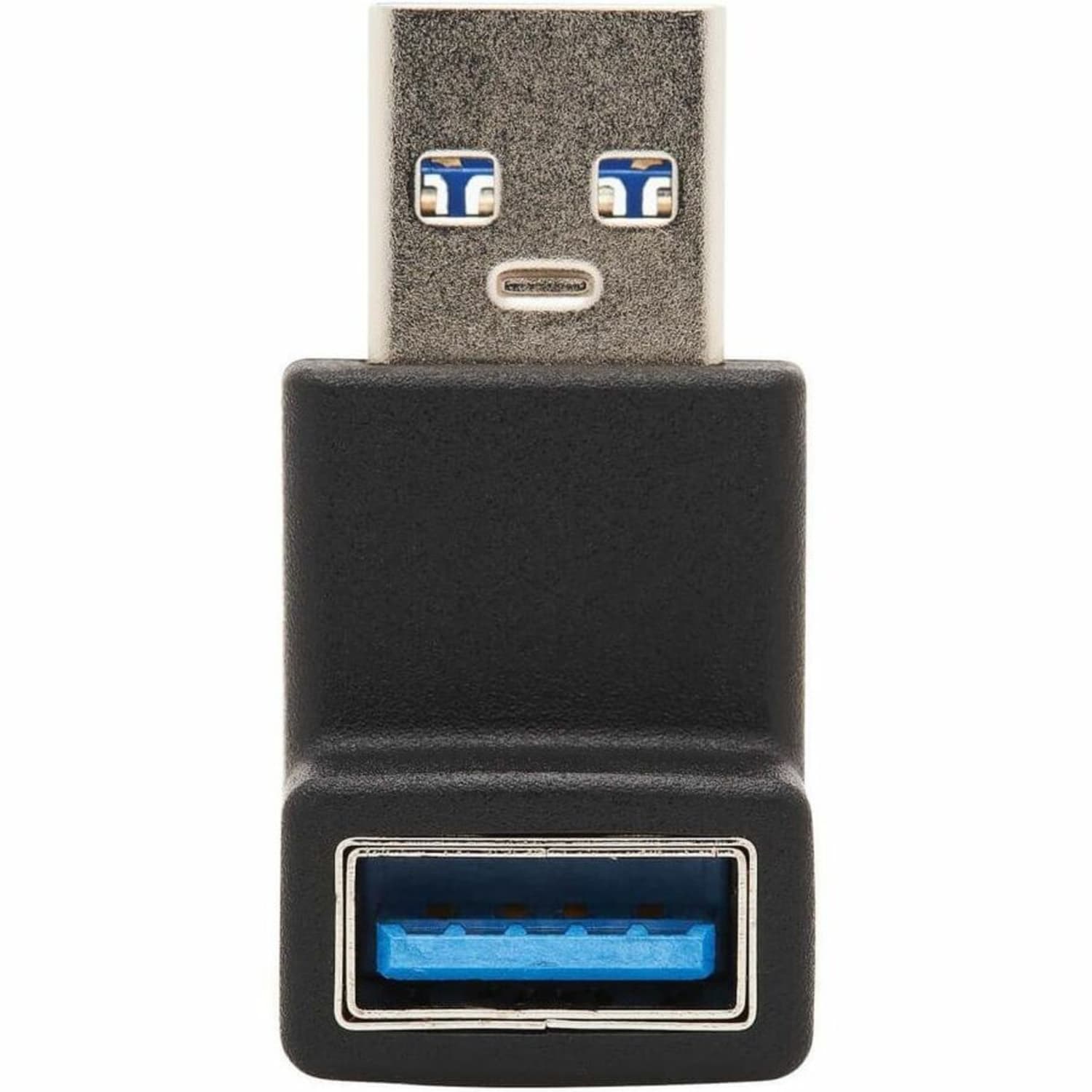 Eaton Tripp Lite Series USB 3.0 SuperSpeed Adapter - USB-A to USB-A, M/F, Up Angle, Black - USB adapter - USB Type A (F) up-angled to USB Type A (M) - USB 3.0 - molded - black - Image 4