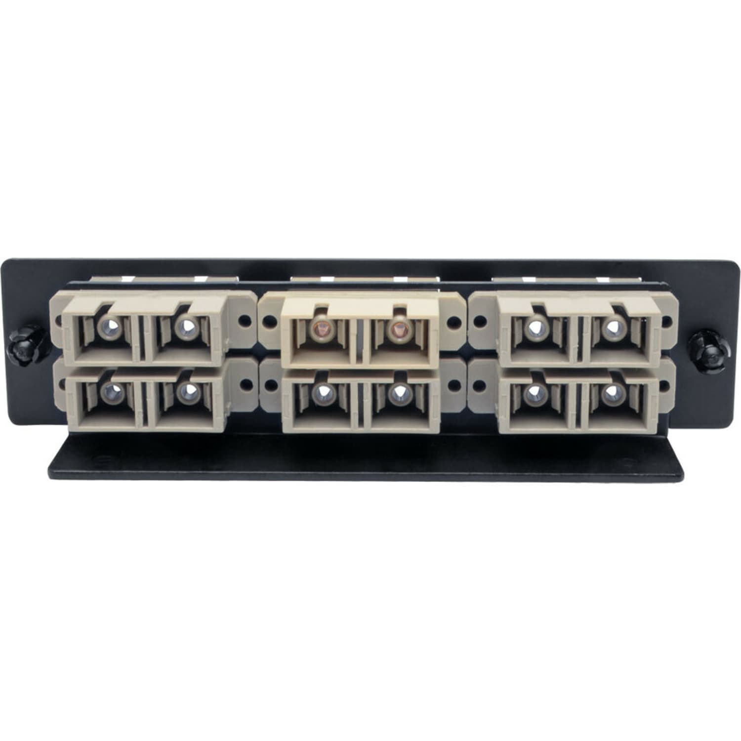 Eaton Tripp Lite Series Toolless Pass-Through Fiber Patch Panel MMF/SMF 6 SC Connectors - Patch panel - SC X 6 - black - Image 3