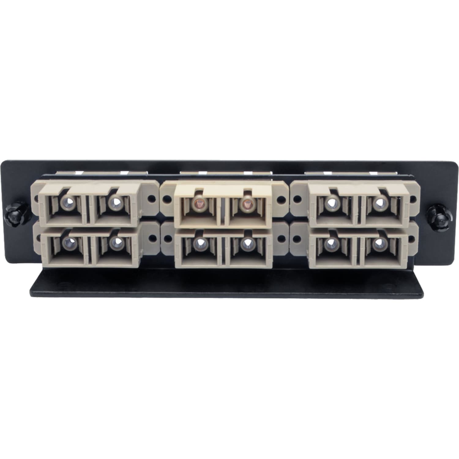 Eaton Tripp Lite Series Toolless Pass-Through Fiber Patch Panel MMF/SMF 6 SC Connectors - Patch panel - SC X 6 - black - Image 5