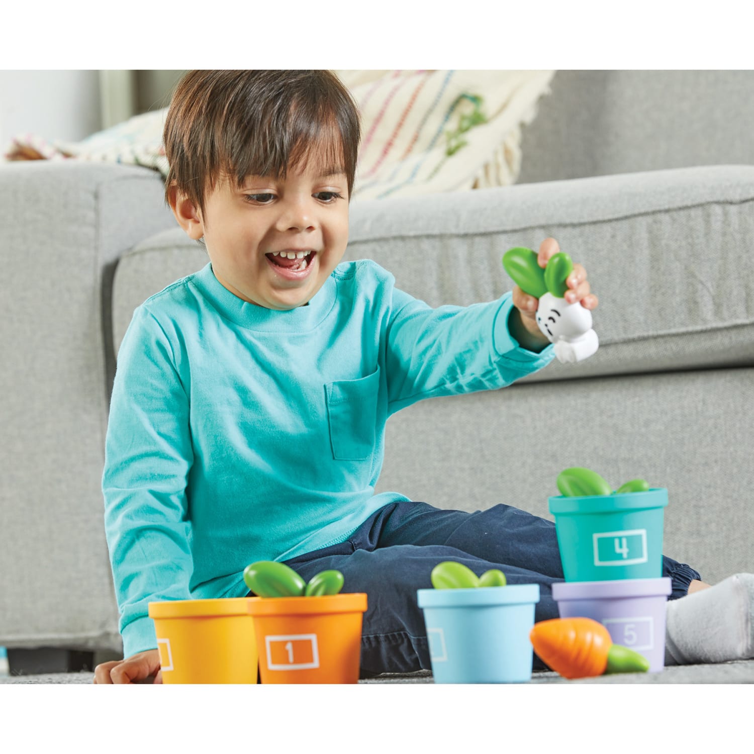 Learning Resources Hide & Seek Vegetable Garden - Image 6