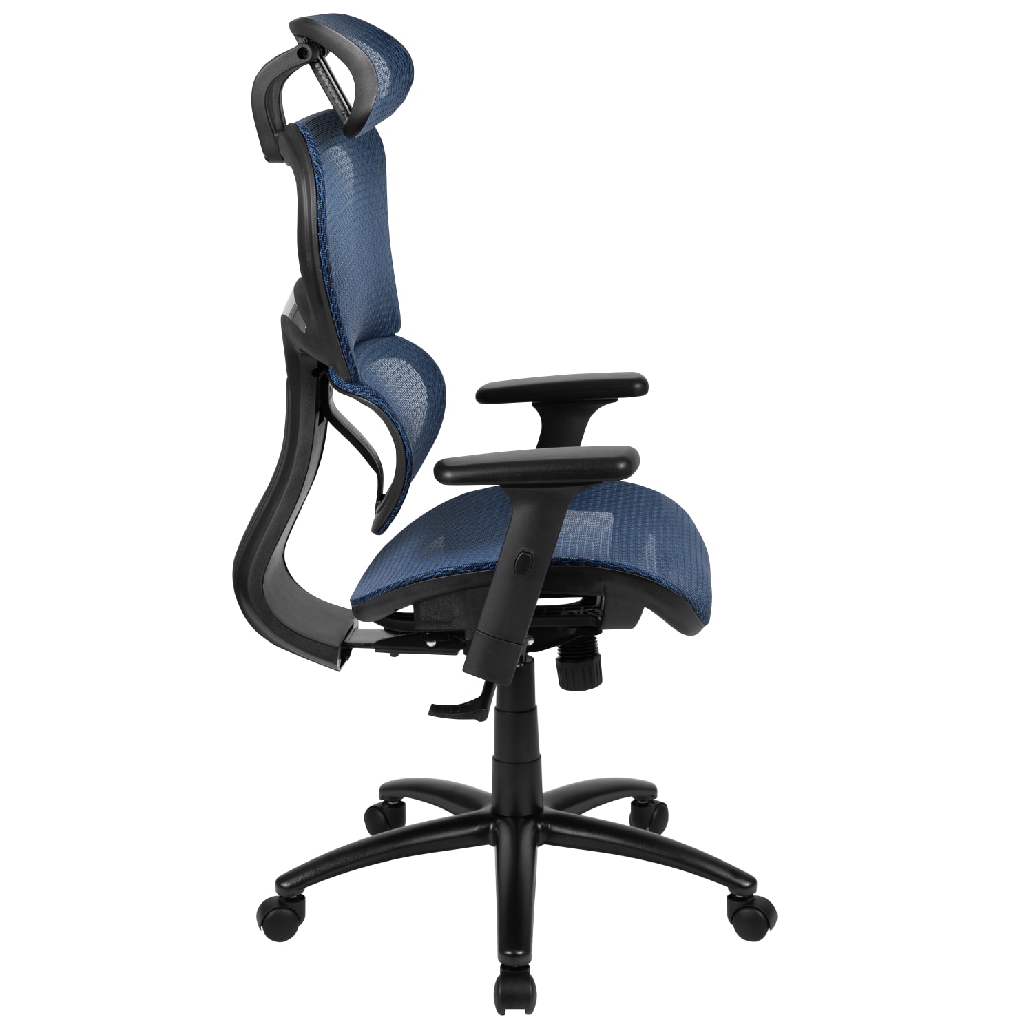 Flash Furniture LO Ergonomic Mesh High Back Office Chair Blue PopularChairscom