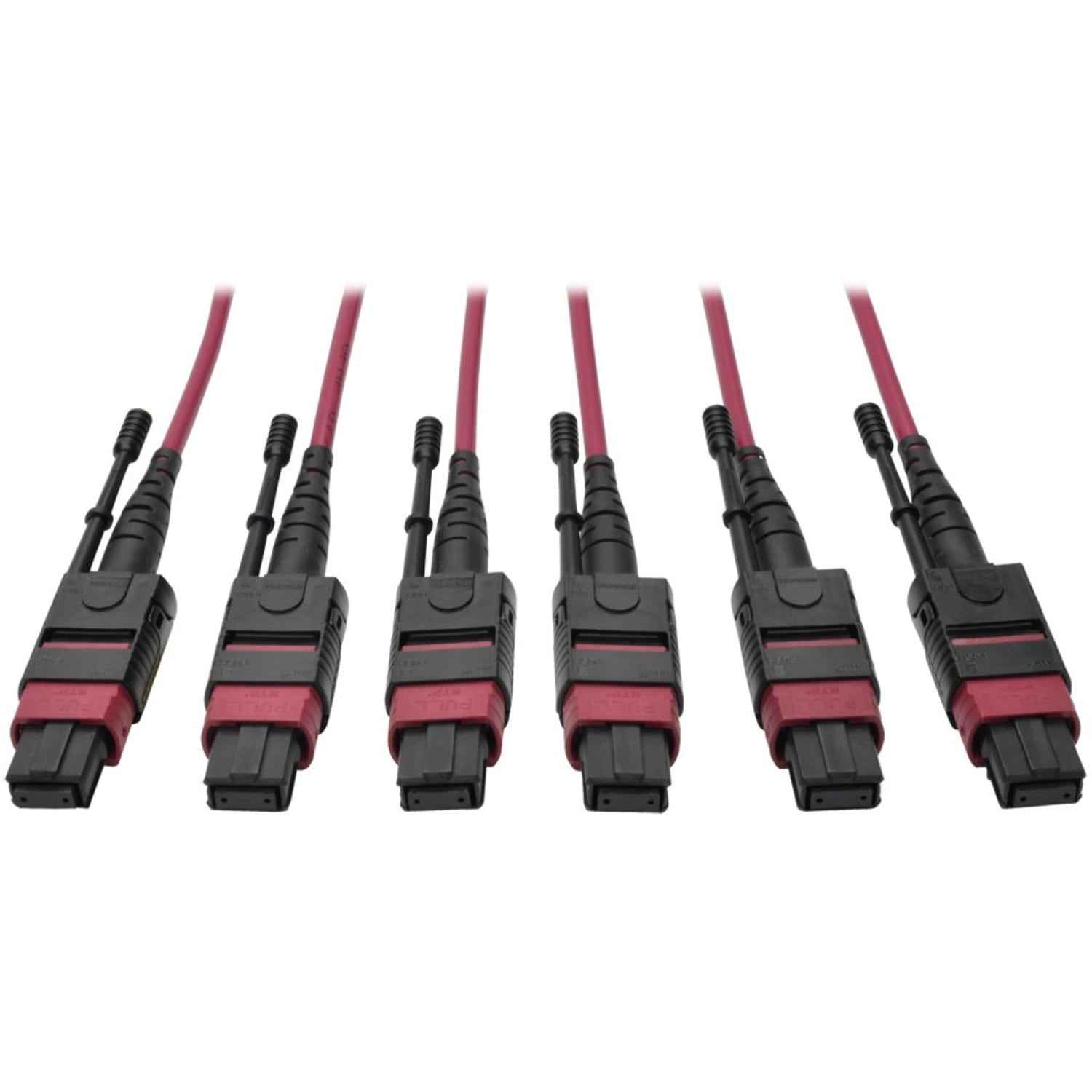 Eaton Tripp Lite Series MTP/MPO Multimode Base-8 Trunk Cable, 24-Strand, 40GB/100GB, 40/100GBASE-SR4, OM4 Plenu - N85823M3X8MG
