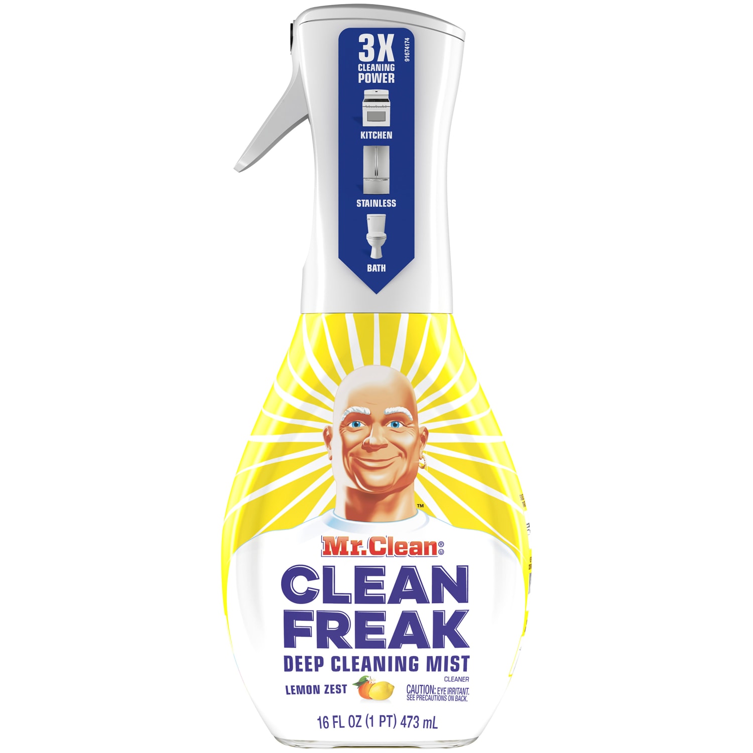 Mr. Clean Clean Freak Starter Kit, Lemon Zest Scent, 16 Oz Bottle - Image 4