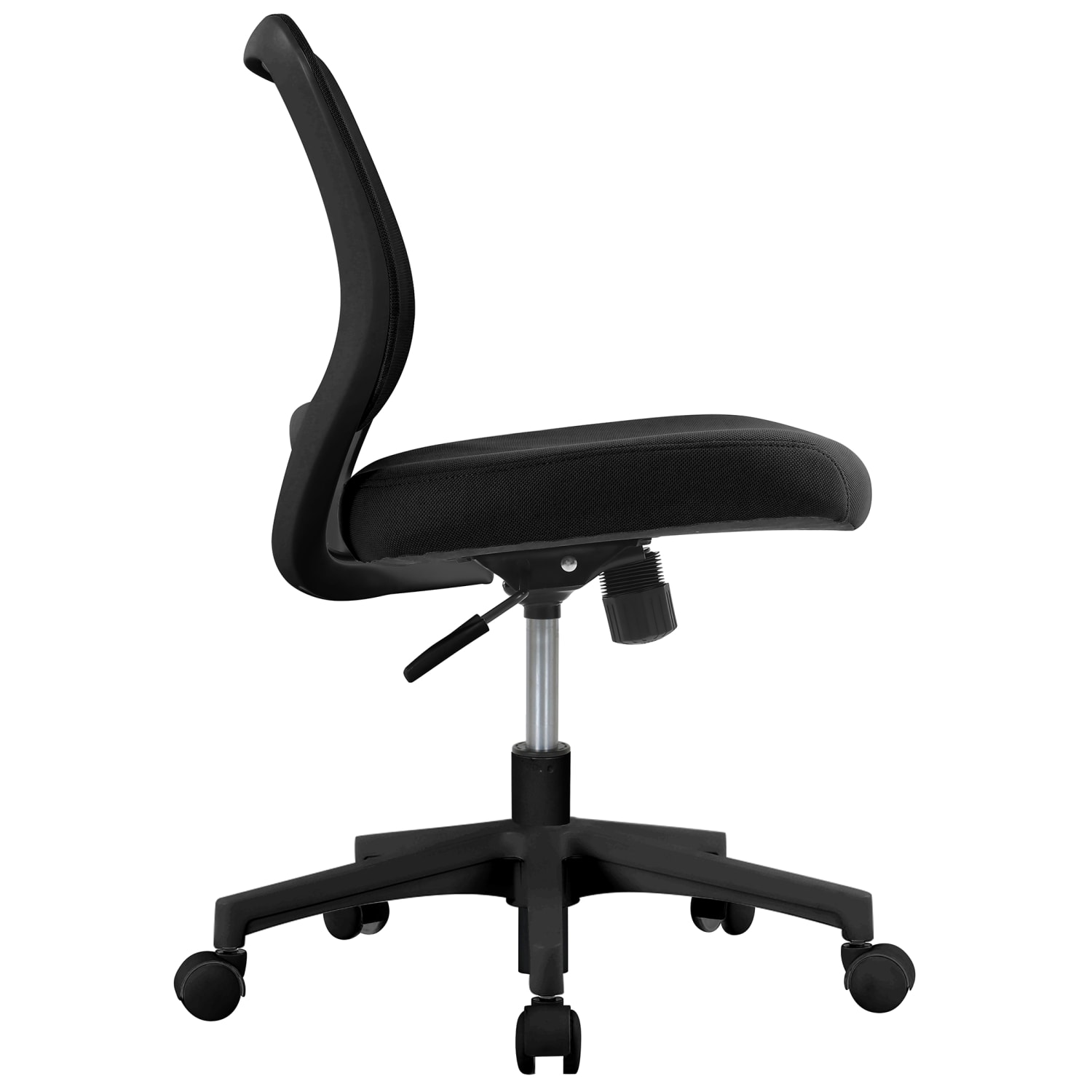 Realspace Adley Mesh/Fabric Low-Back Task Office Chair, Black, BIFMA Compliant - Image 13